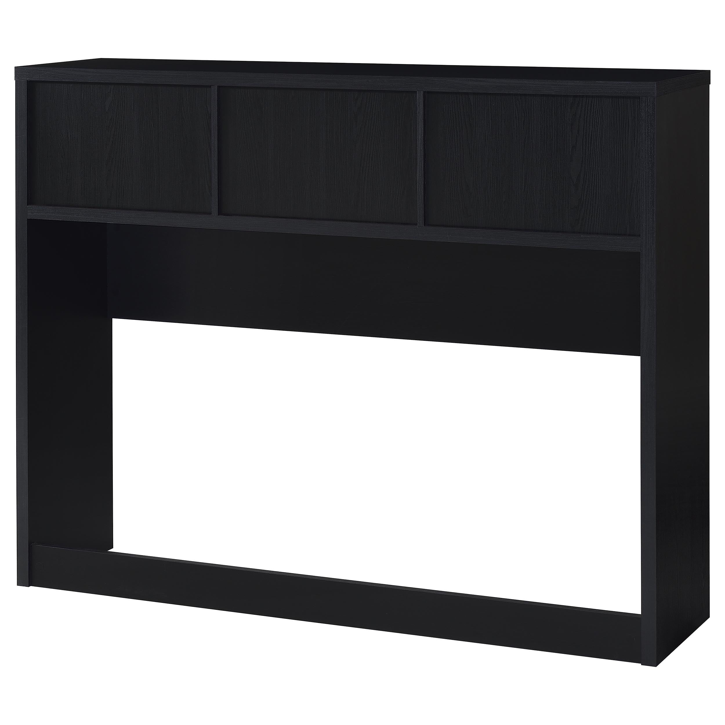 Westpark 49-inch Queen Bookcase Headboard Black-
