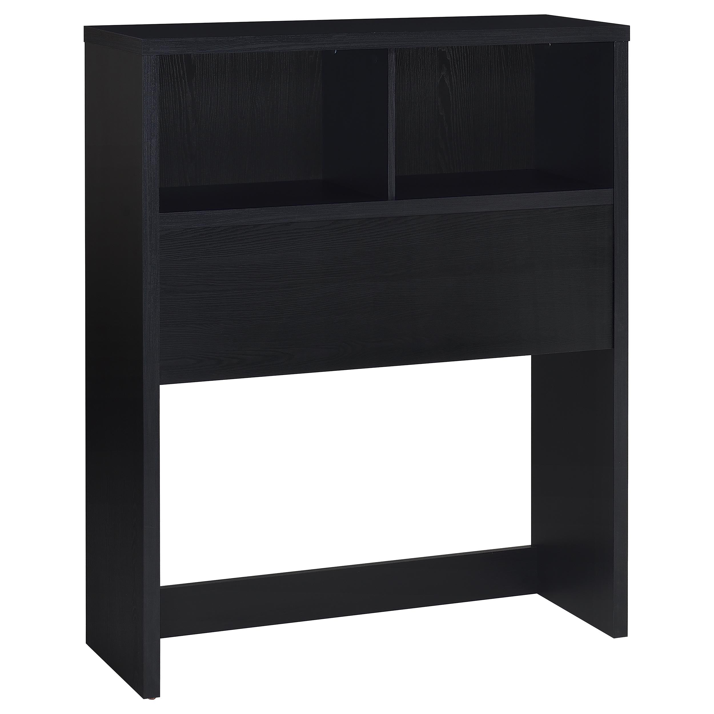Westpark 49-inch Twin Bookcase Headboard Black-