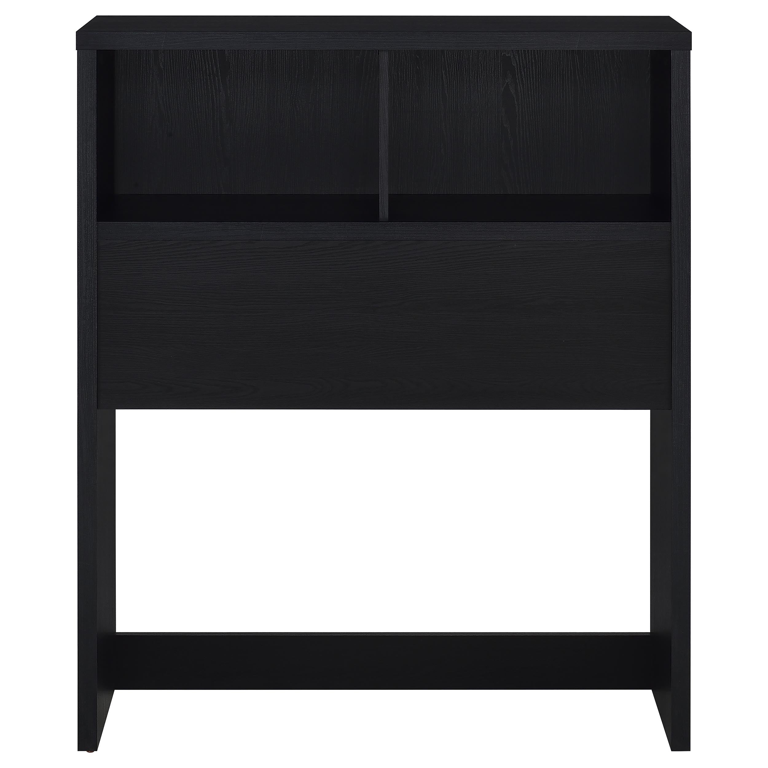 Westpark 49-inch Twin Bookcase Headboard Black-