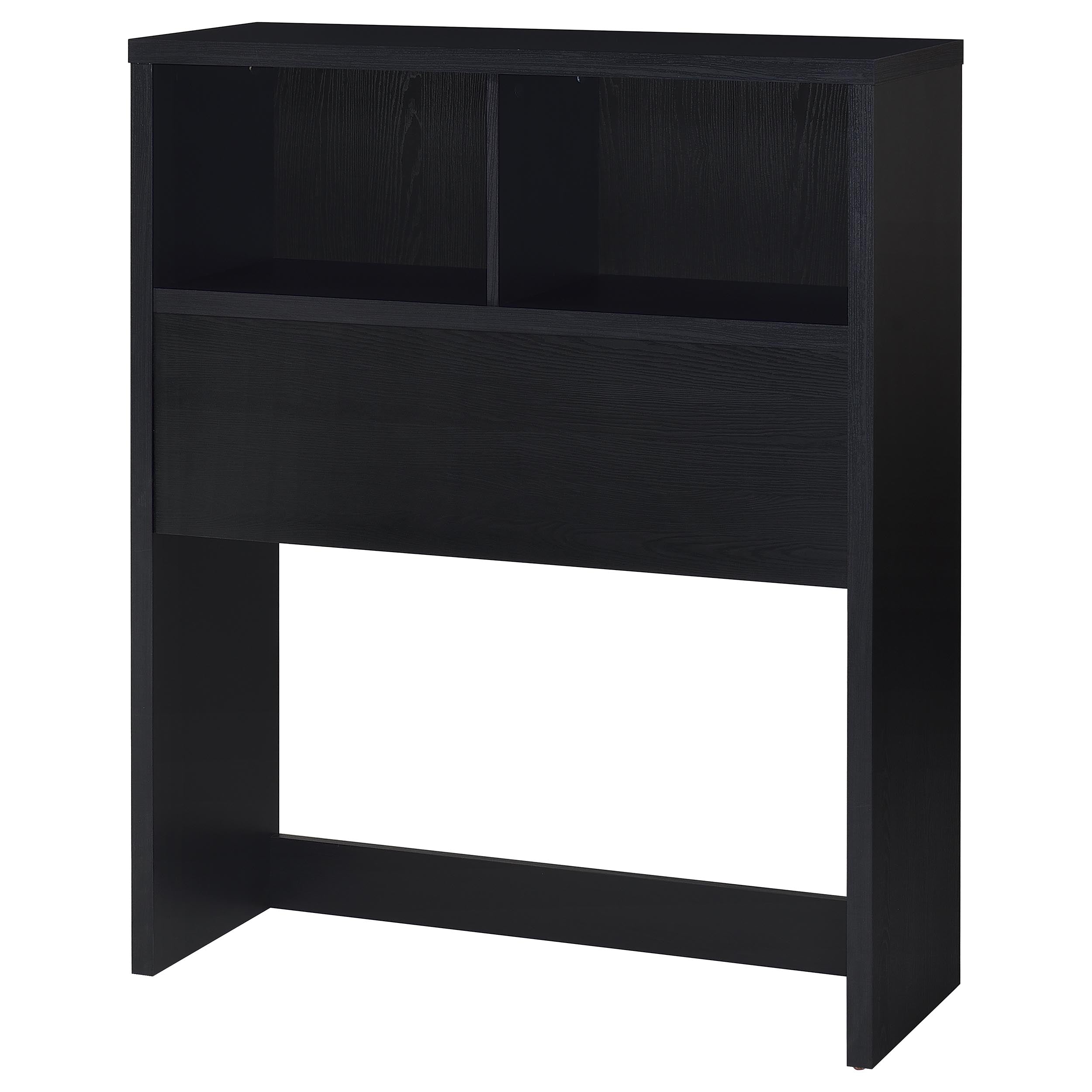 Westpark 49-inch Twin Bookcase Headboard Black-