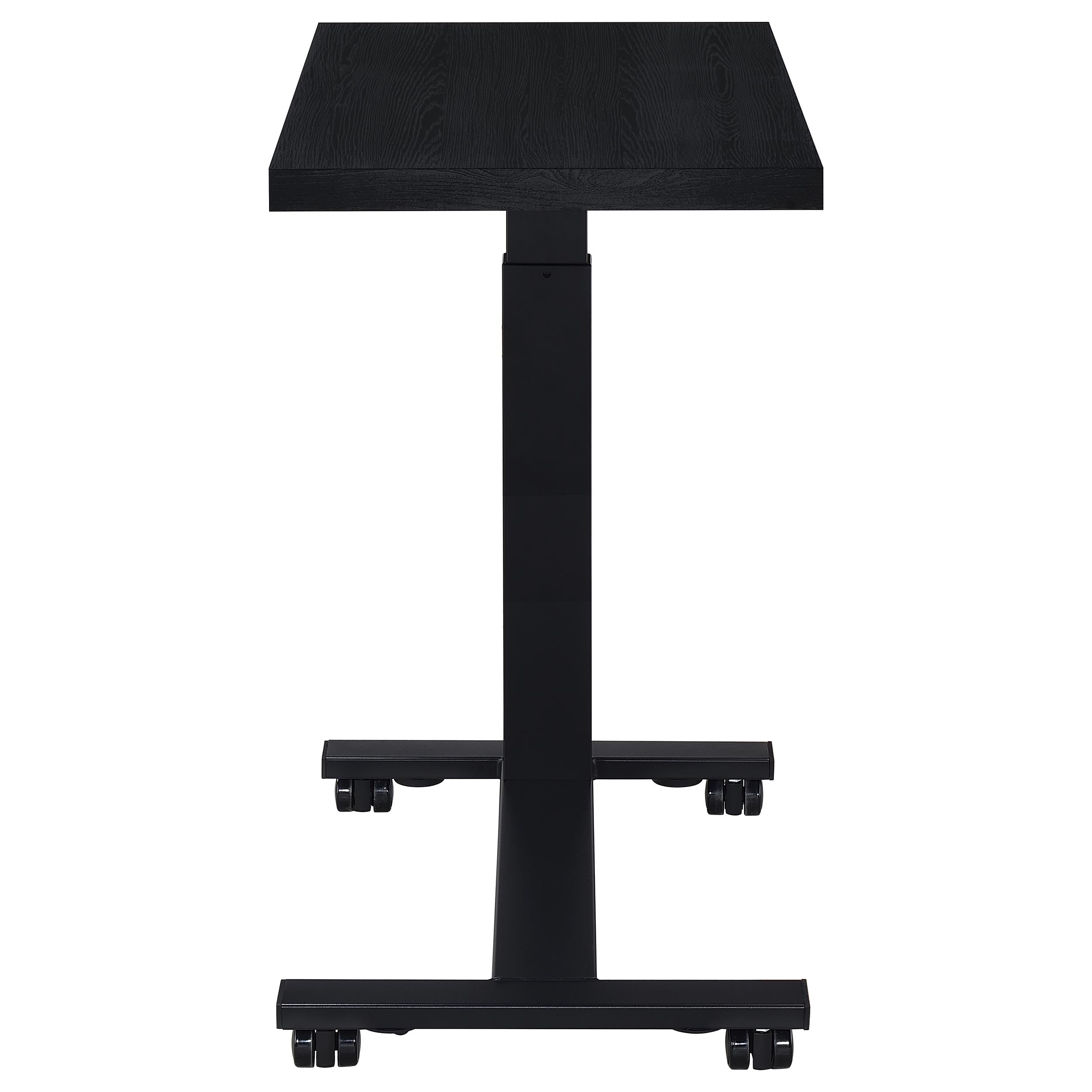 Westpark Height Adjustable Mobile Bedroom C-Table Black-