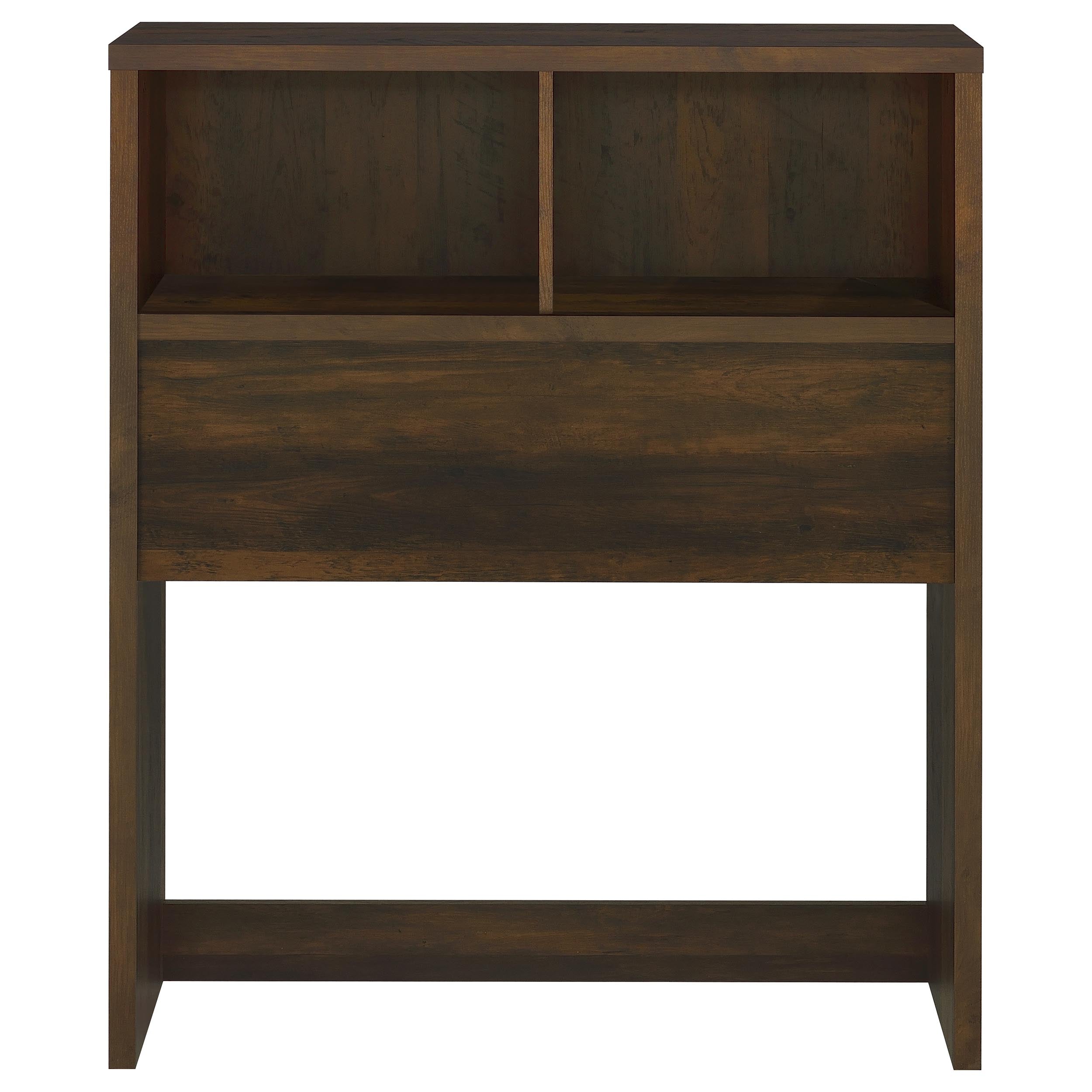 Westpark 49-inch Twin Bookcase Headboard Dark Pine-