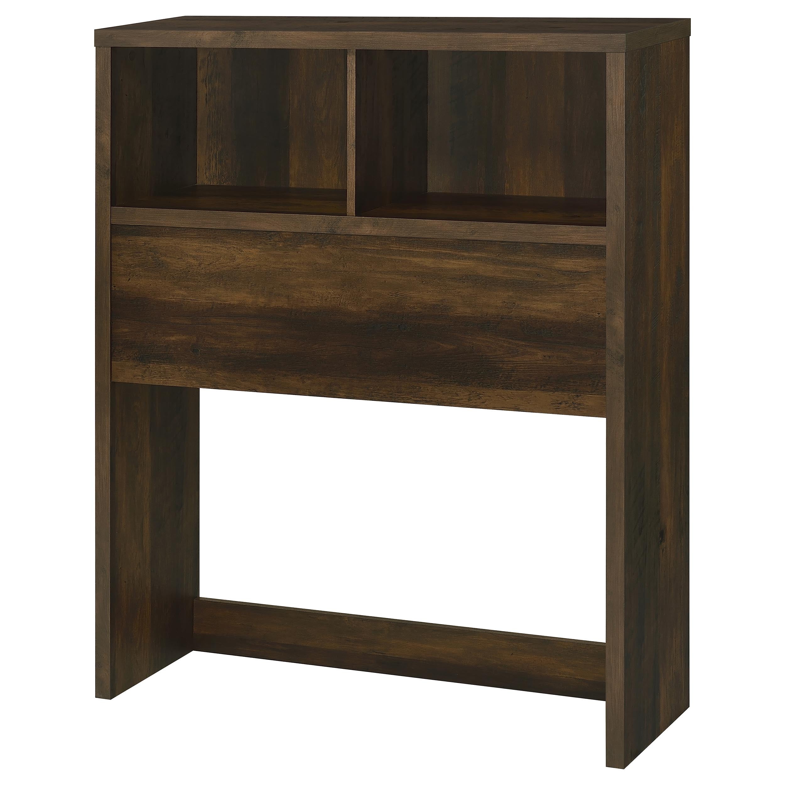 Westpark 49-inch Twin Bookcase Headboard Dark Pine-
