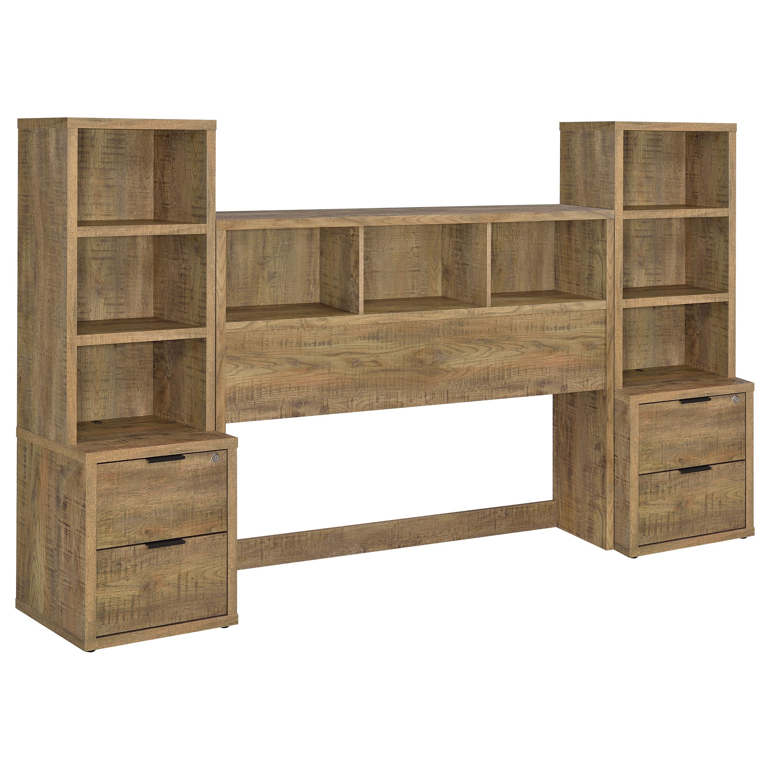 Westpark 3-piece Queen Bedroom Set Bookcase Headboard Mango-