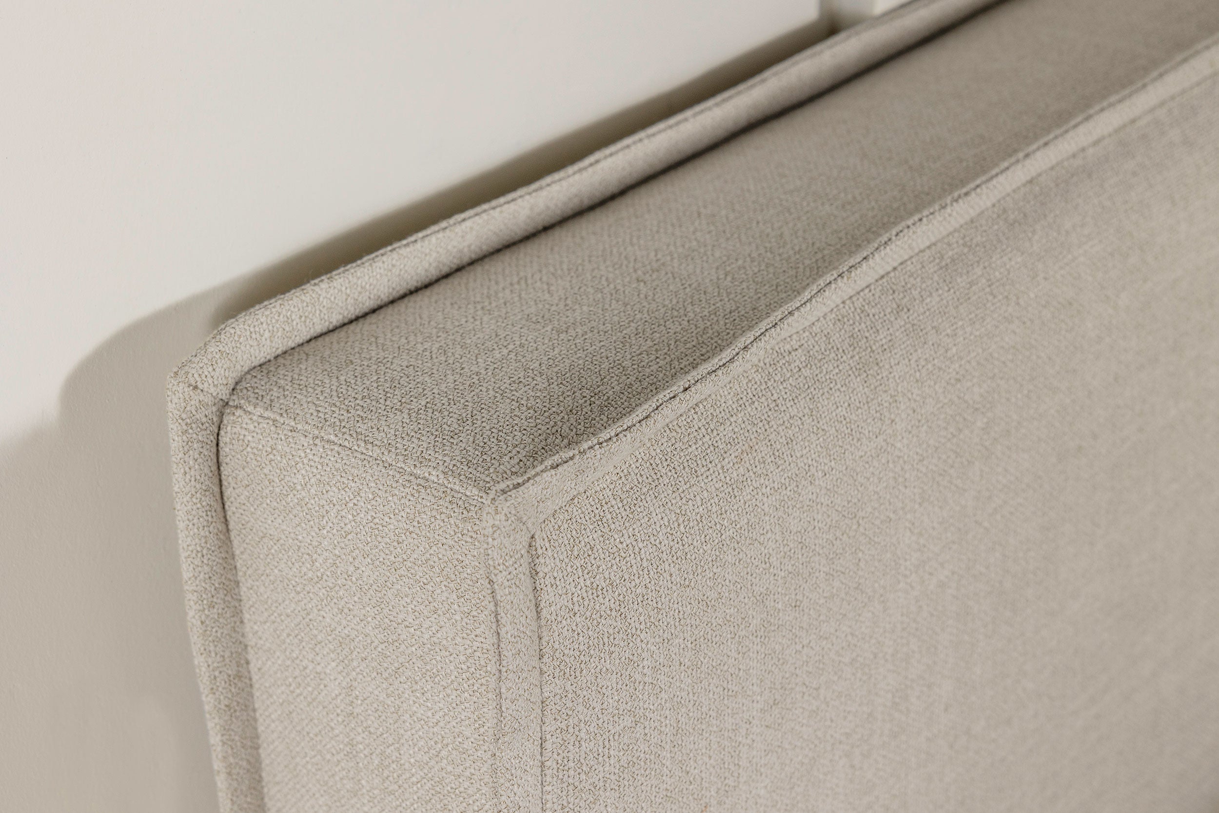 Izzy Upholstered Queen or Full Panel Headboard Sand-CoasterEveryday