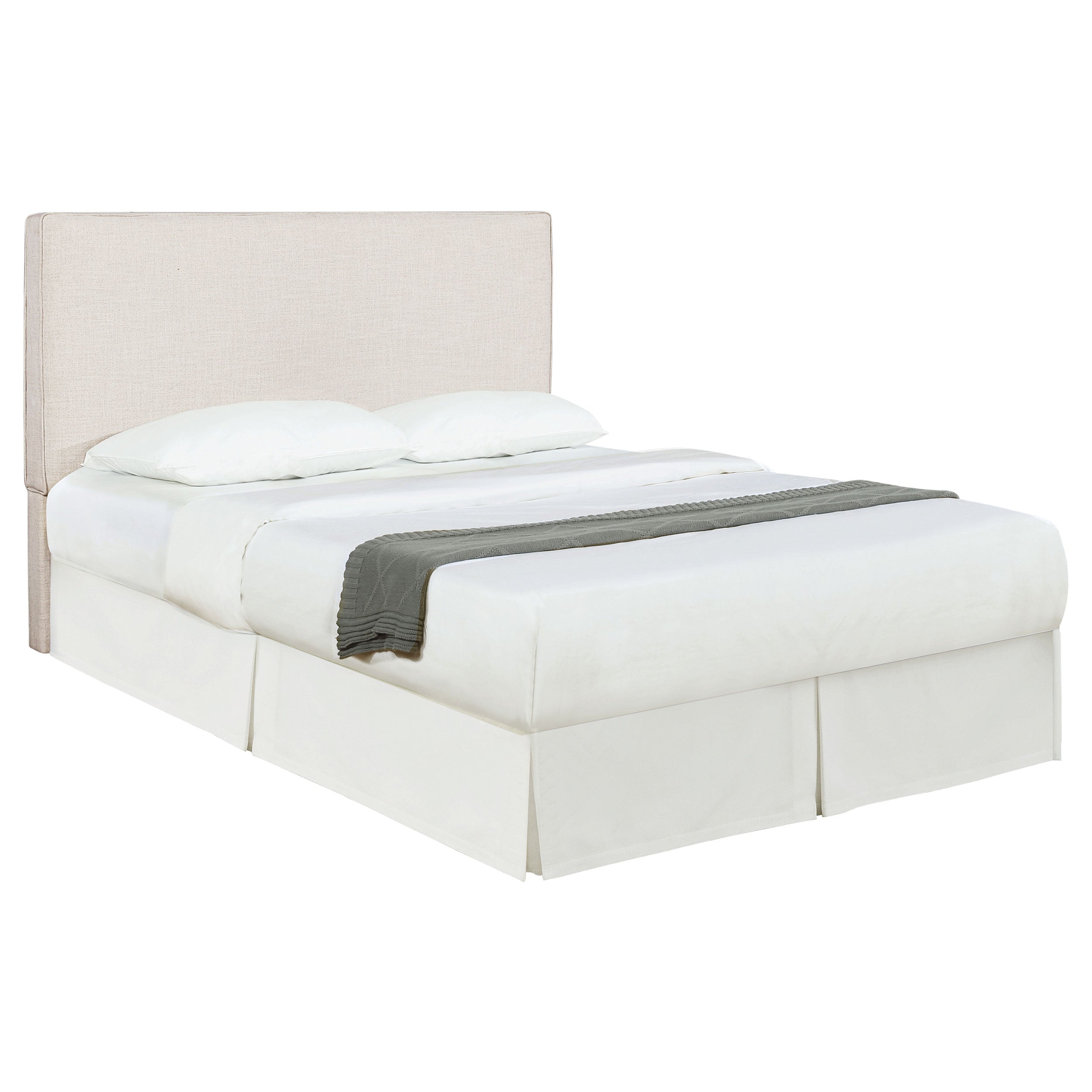 Kosmo Upholstered King Panel Headboard Sand-CoasterEveryday
