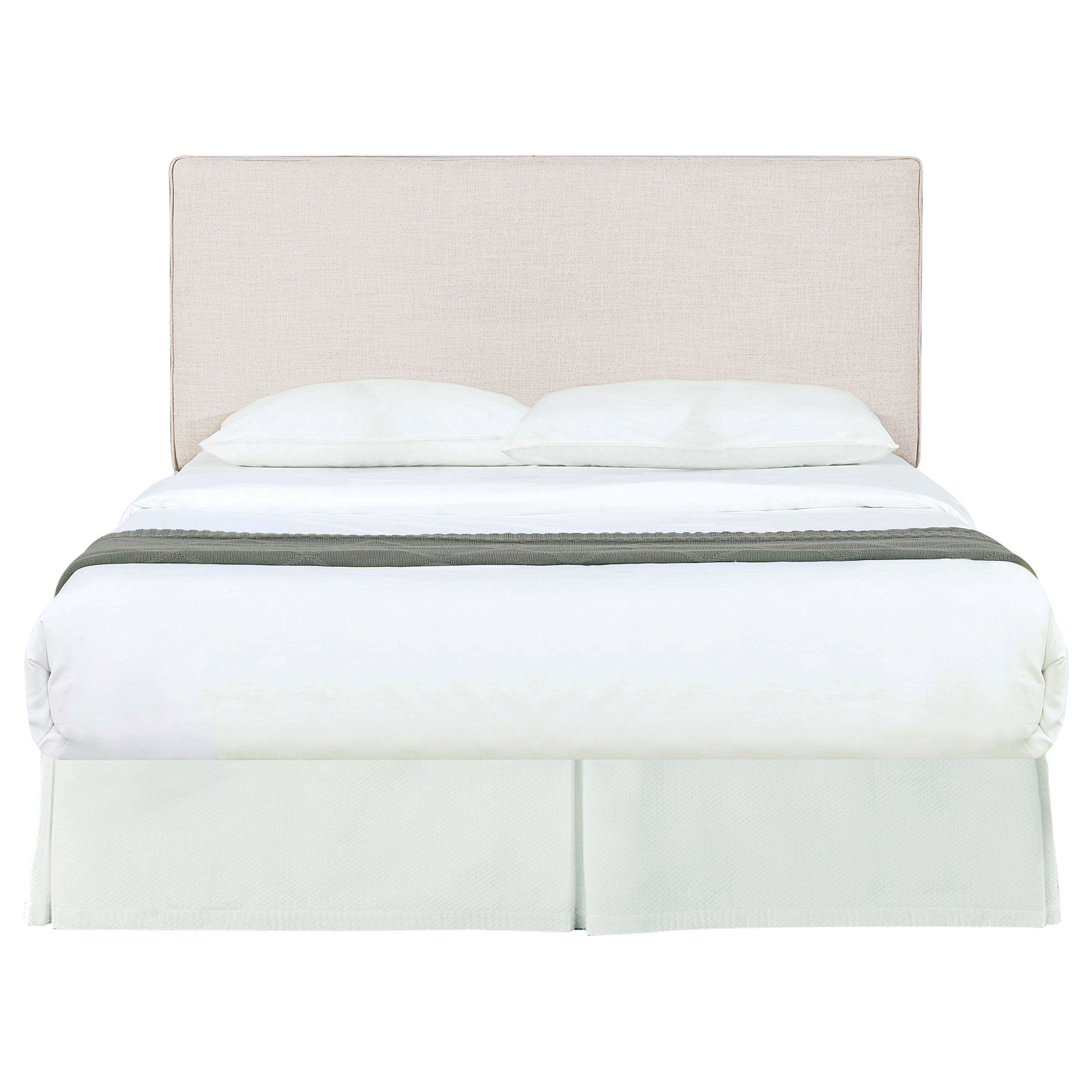 Kosmo Upholstered King Panel Headboard Sand-CoasterEveryday
