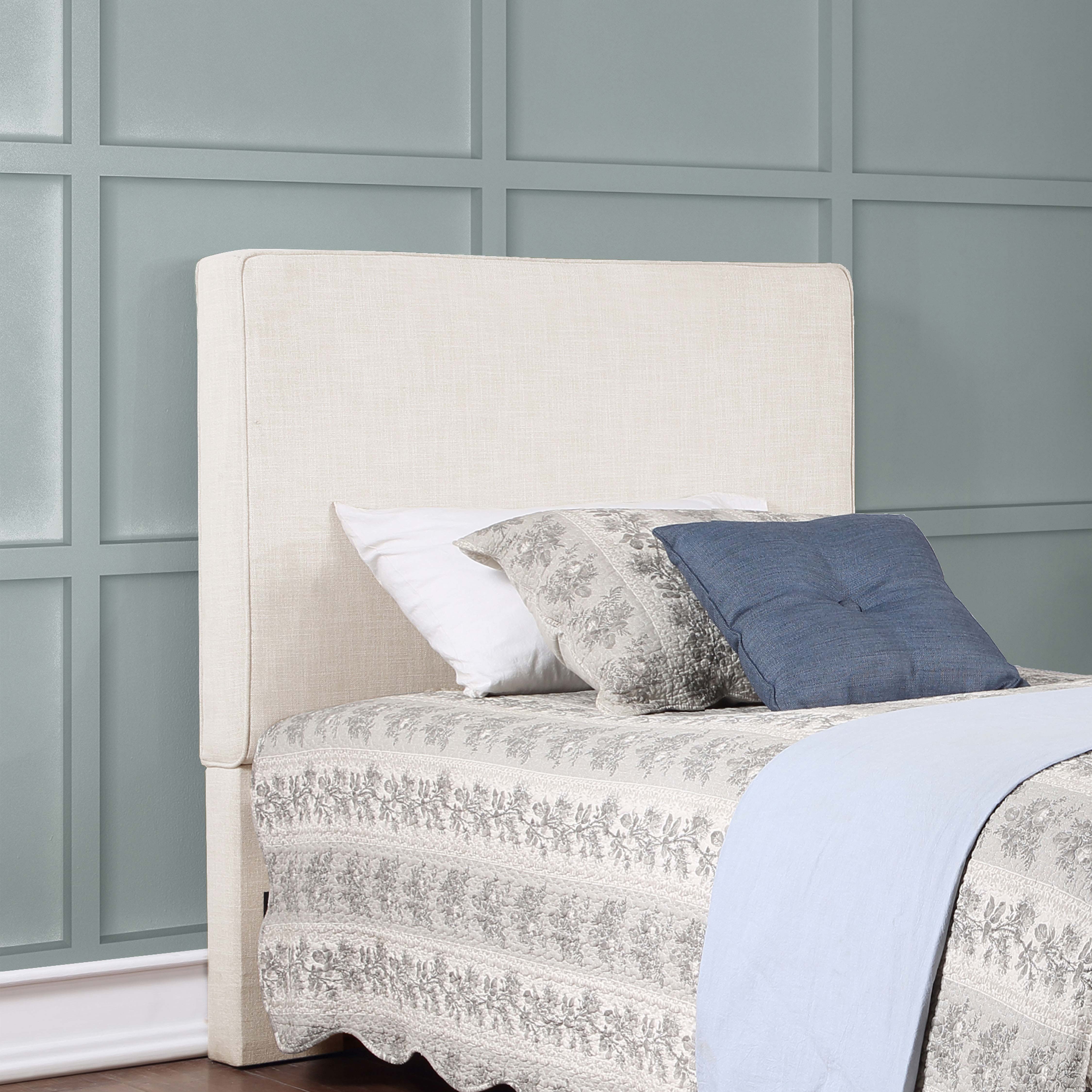 Kosmo Upholstered Twin Panel Headboard Sand-CoasterEveryday