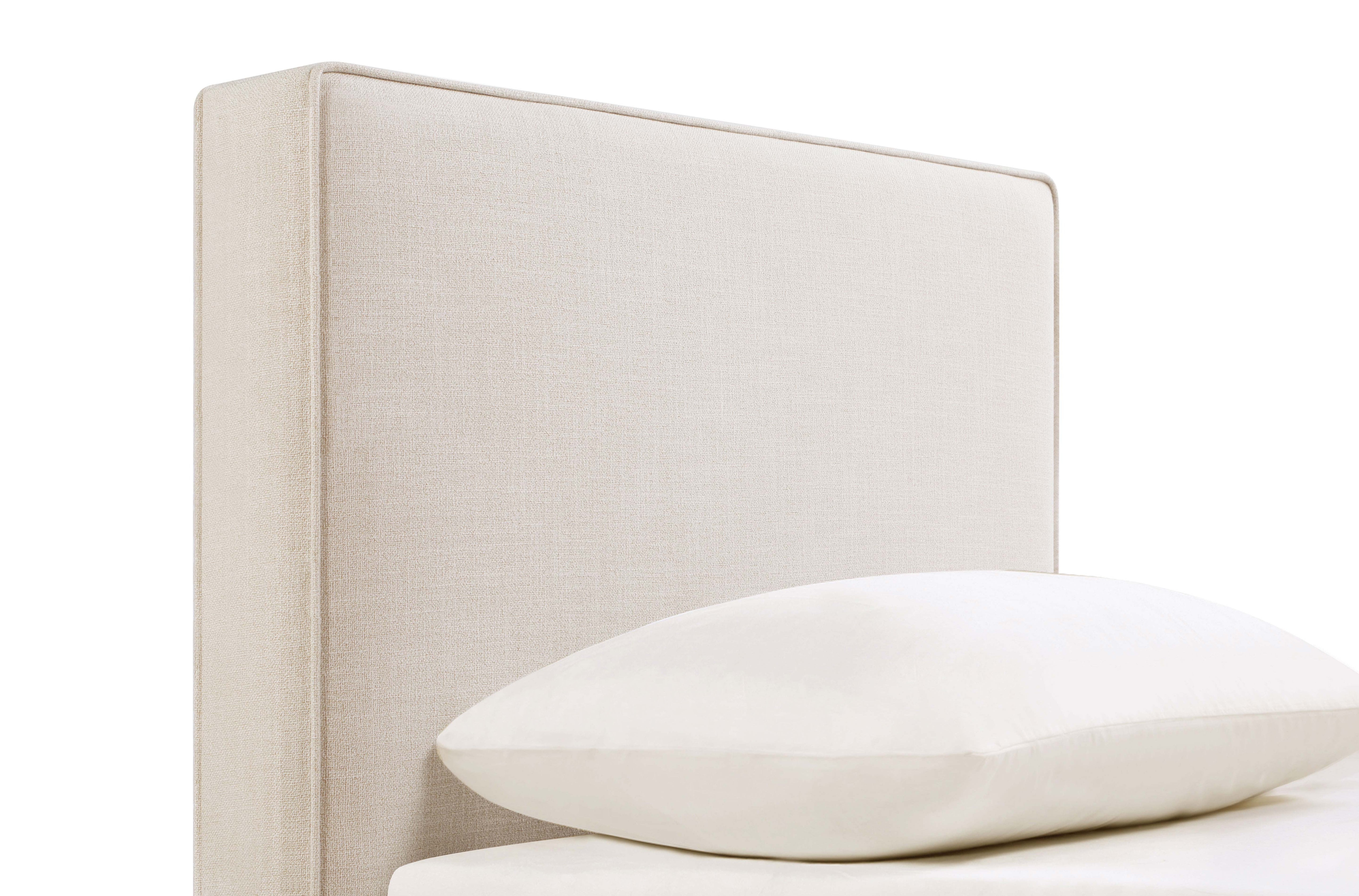 Kosmo Upholstered Twin Panel Headboard Sand-CoasterEveryday