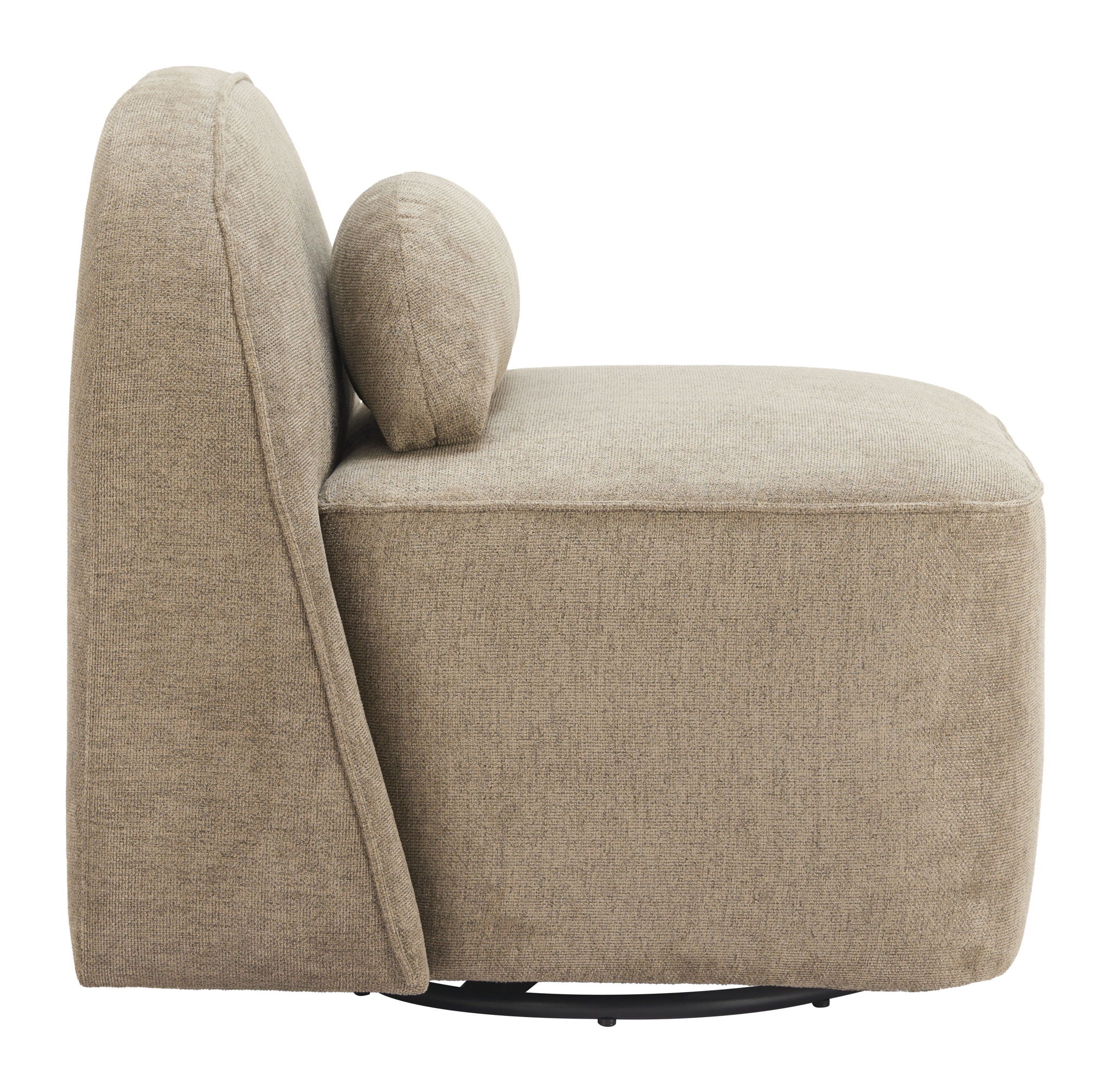Kakao - Swivel Chair - Olive Brown