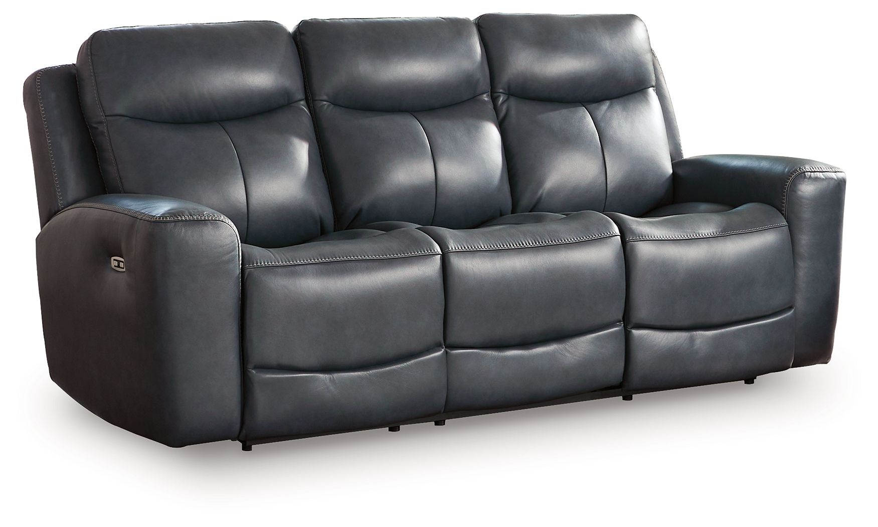 Next Move - Power Reclining Sofa With Adjustable Headrest - Best Buy Furniture