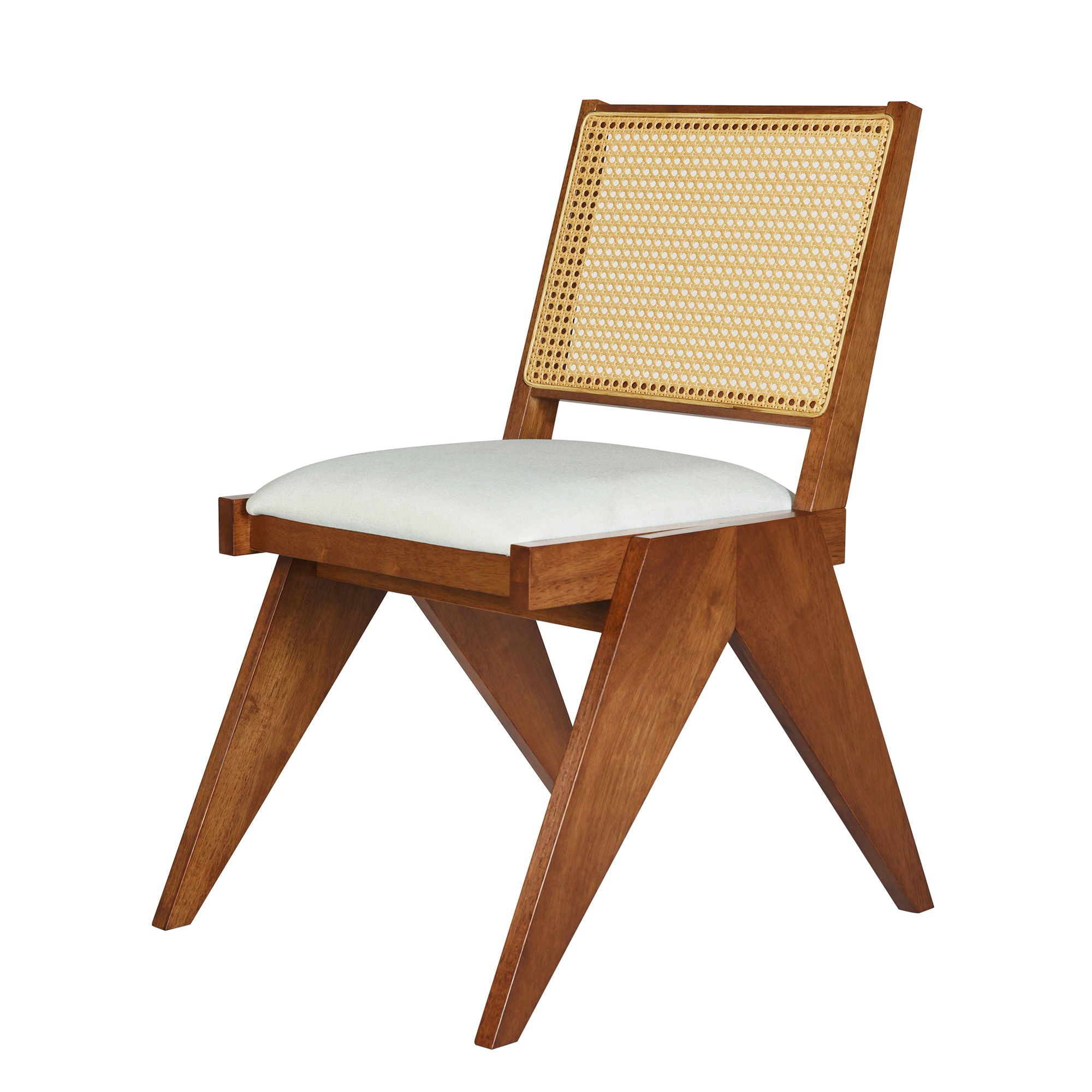 6 Piece Extendable Dining Table Set With 4 Wicker Back Upholstered Dining Chairs And Long Bench, 2 Removable Leaf