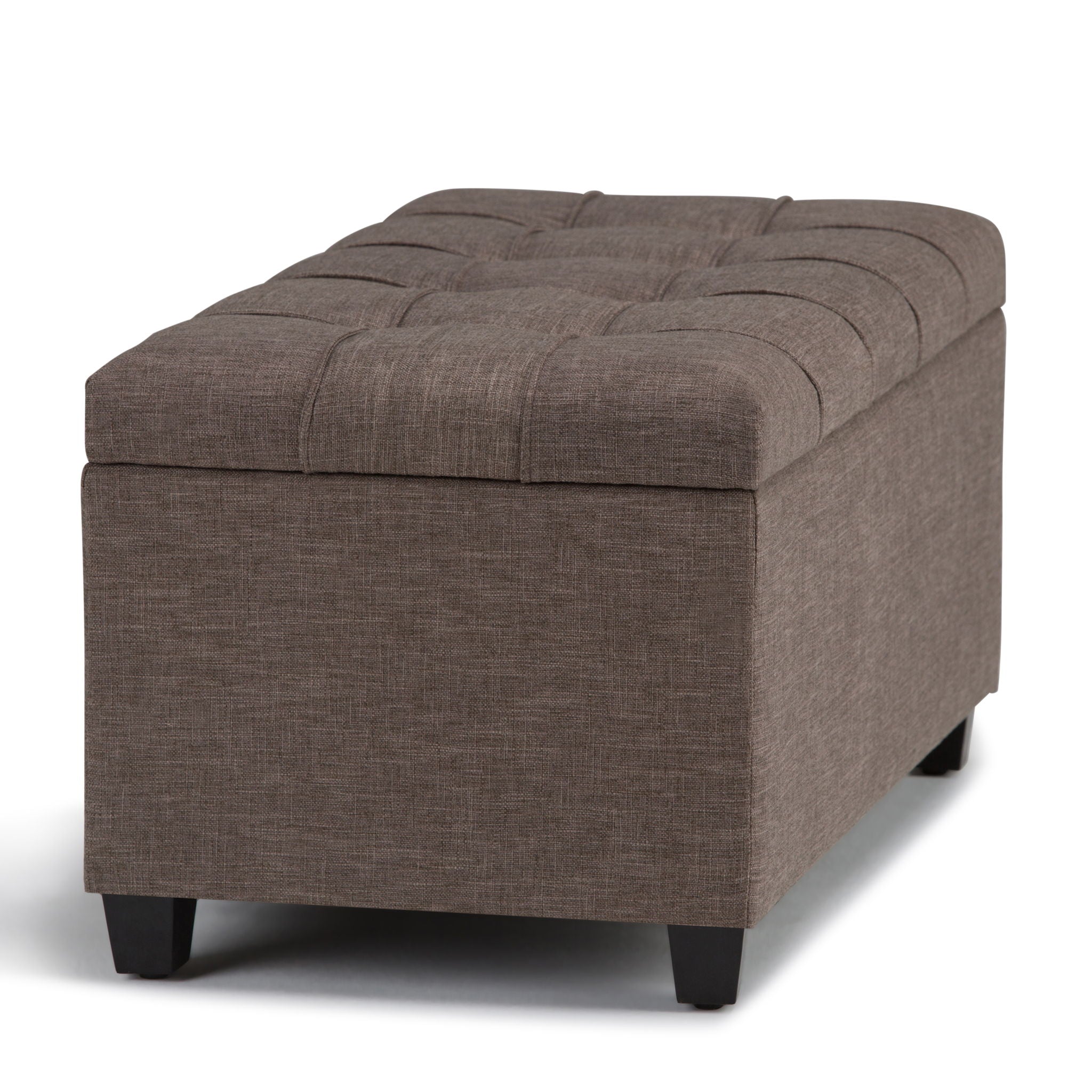 Sienna - Upholstered Storage Ottoman Bench - Best Buy Furniture