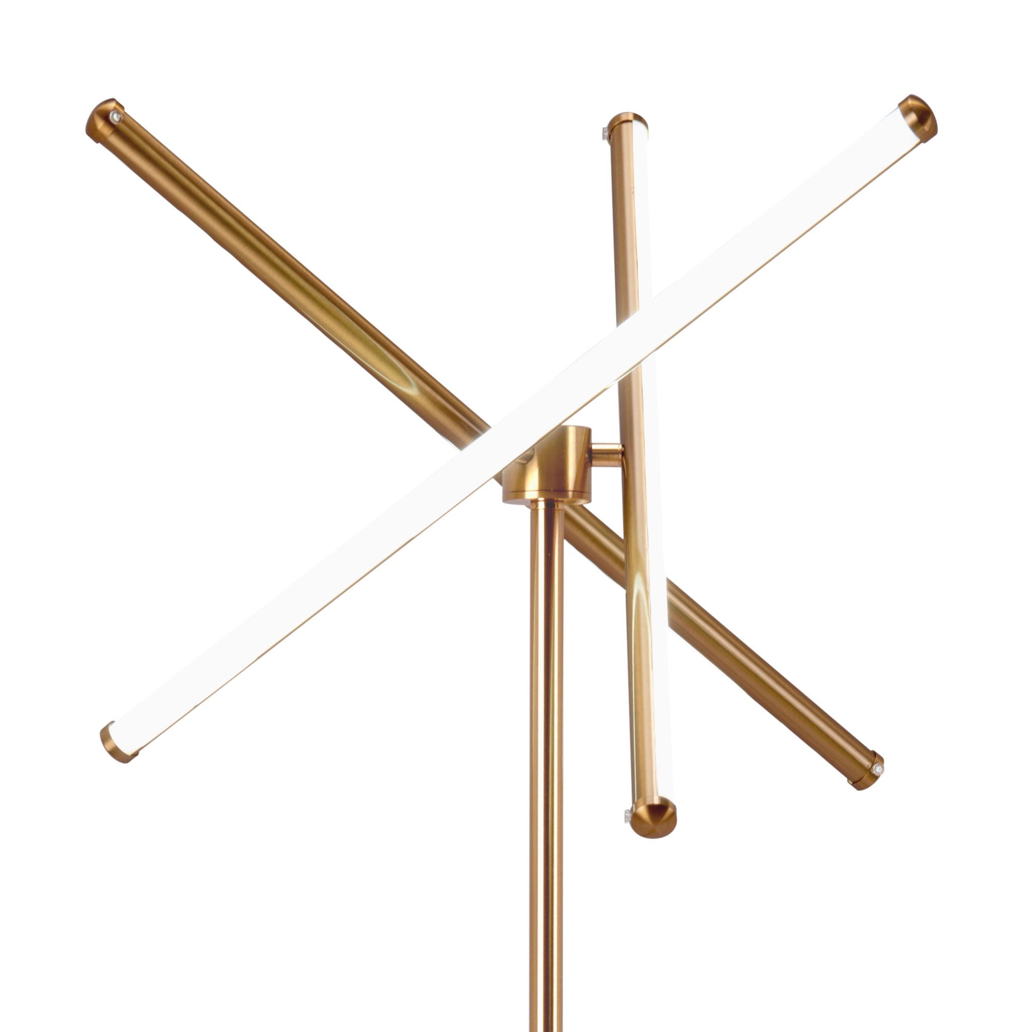 Garza - Floor Lamp - Brass