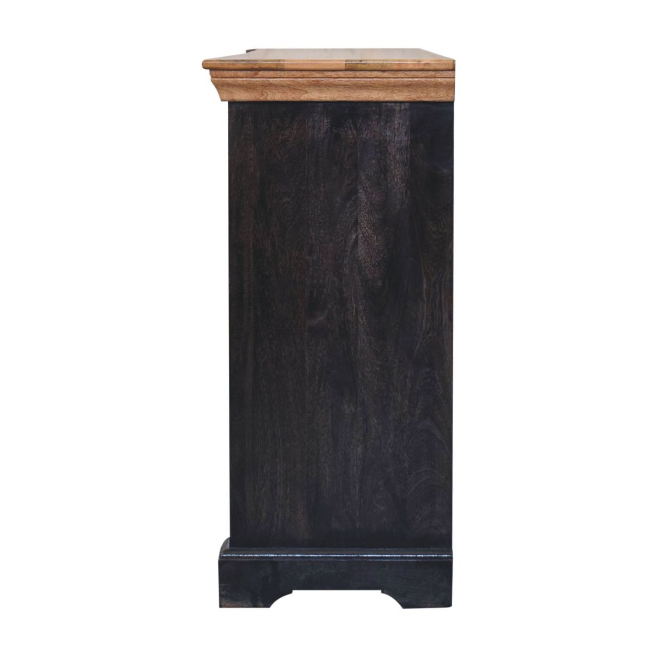Regal - Rustic Sideboard - Black - Best Buy Furniture