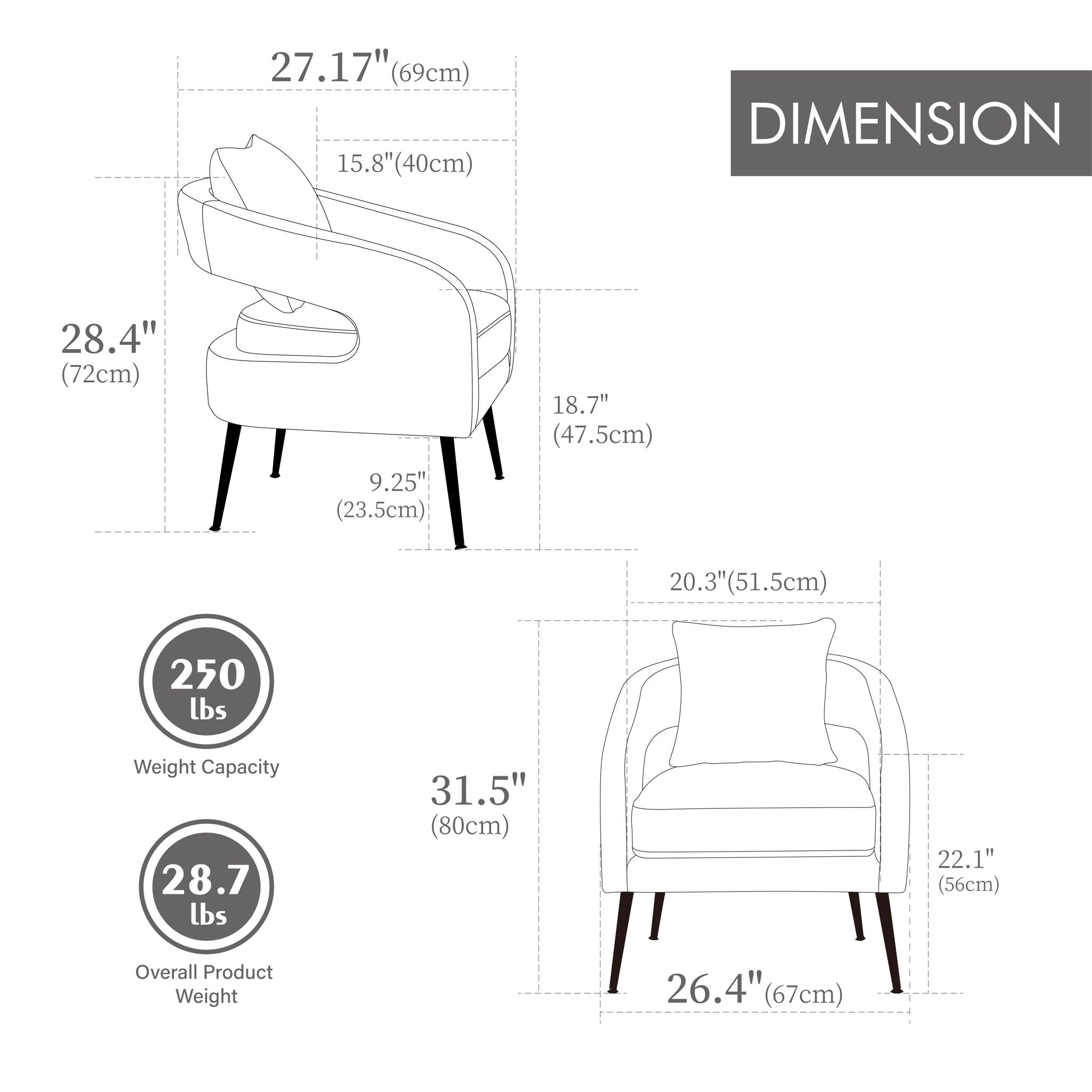 3 Piece Living Room Set, Loveseat & 2 Accent Chairs - Best Buy Furniture