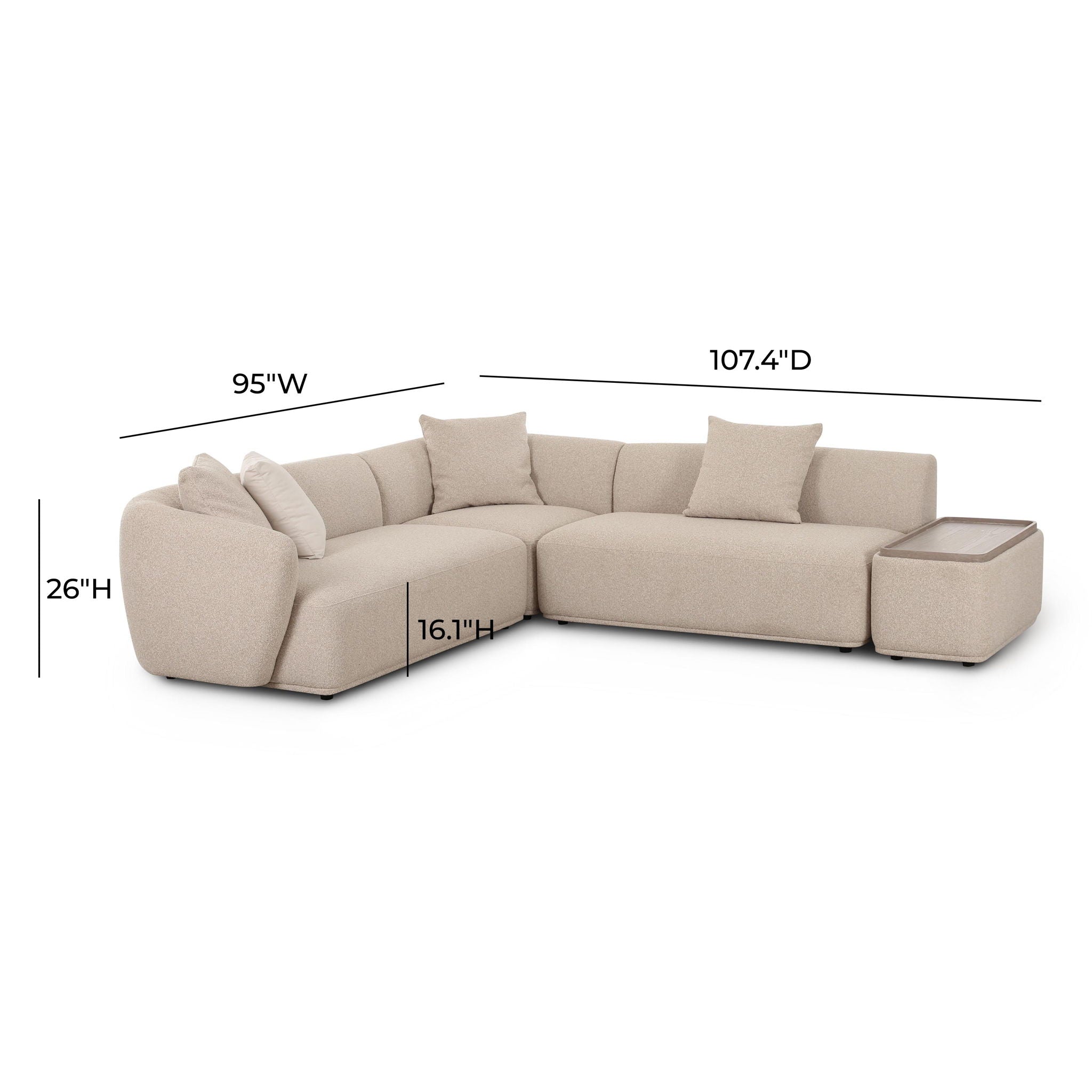 Sylvie - Chaise Sectional