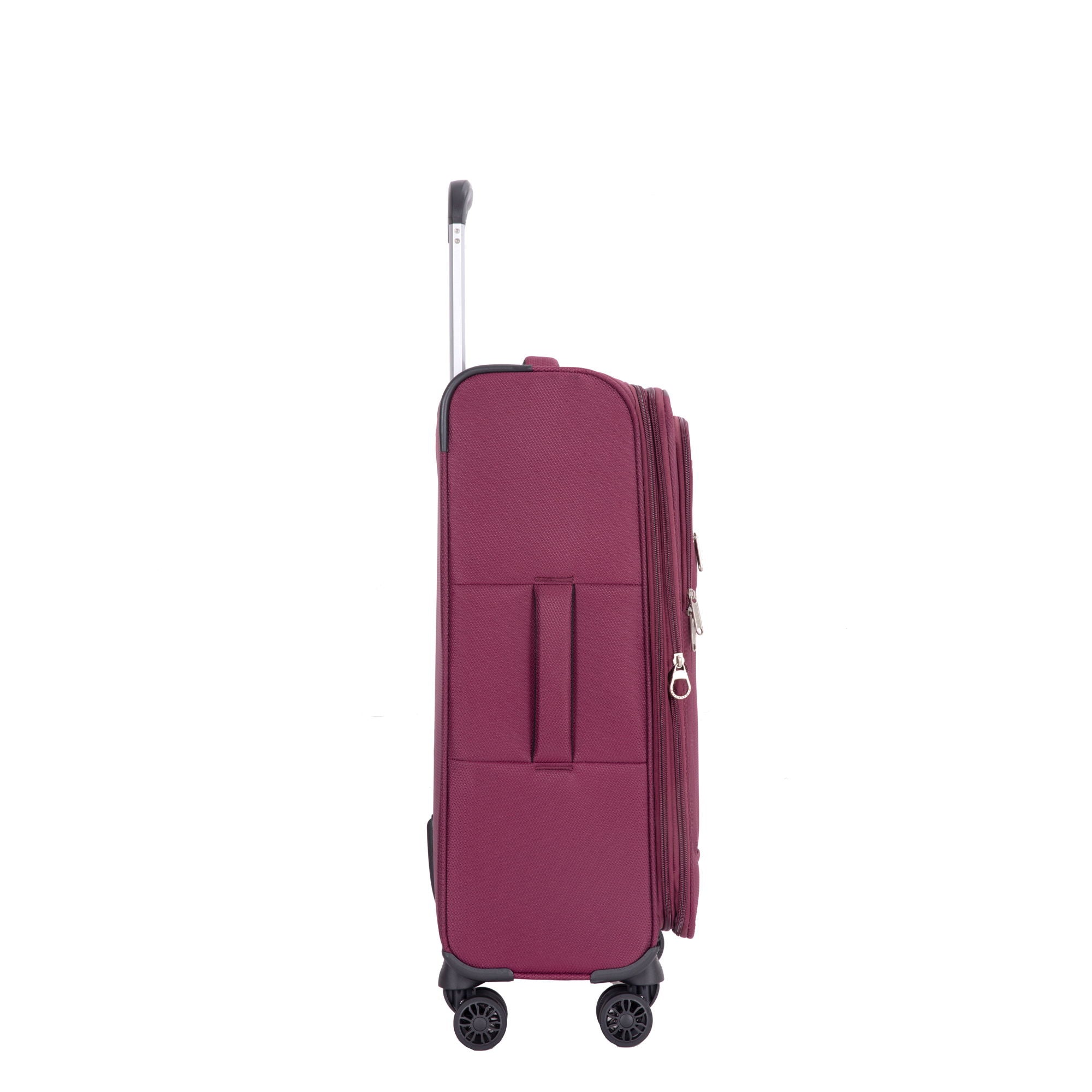 3 Piece Luggage Sets, Softshell Suitcase Spinner Wheels