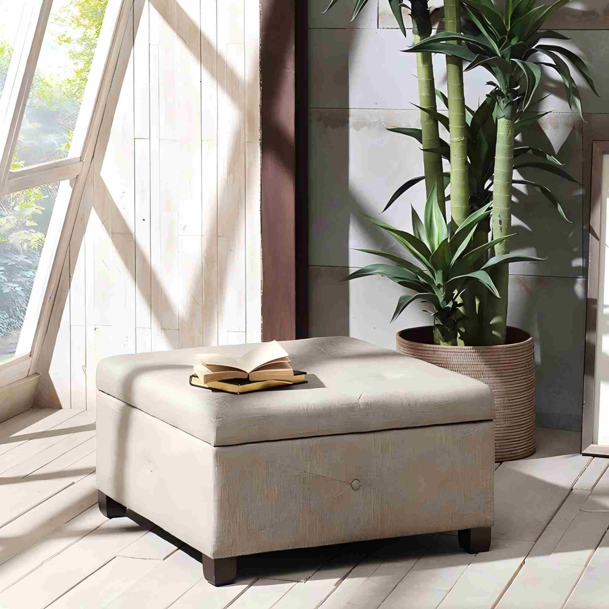 Aspen - Ottoman Soft Close Storage
