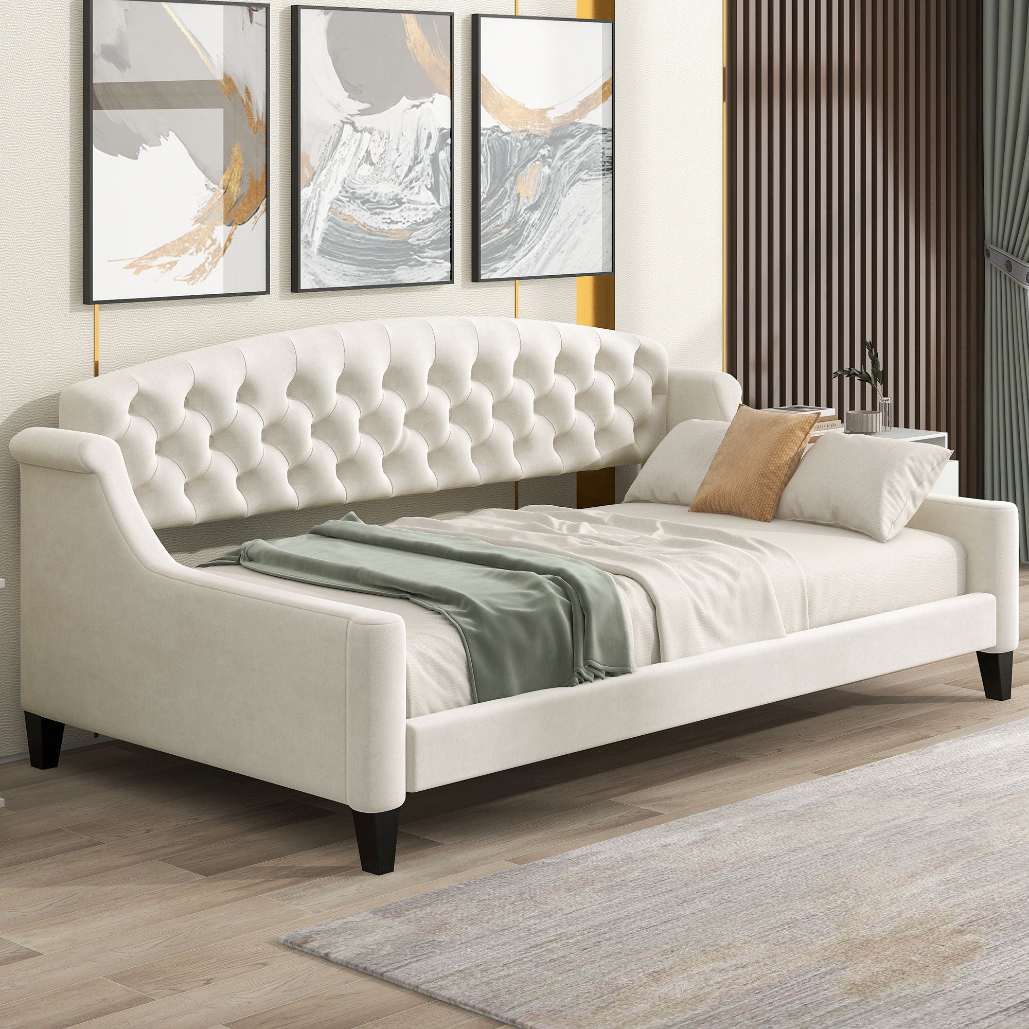 Modern Tufted Button Daybed