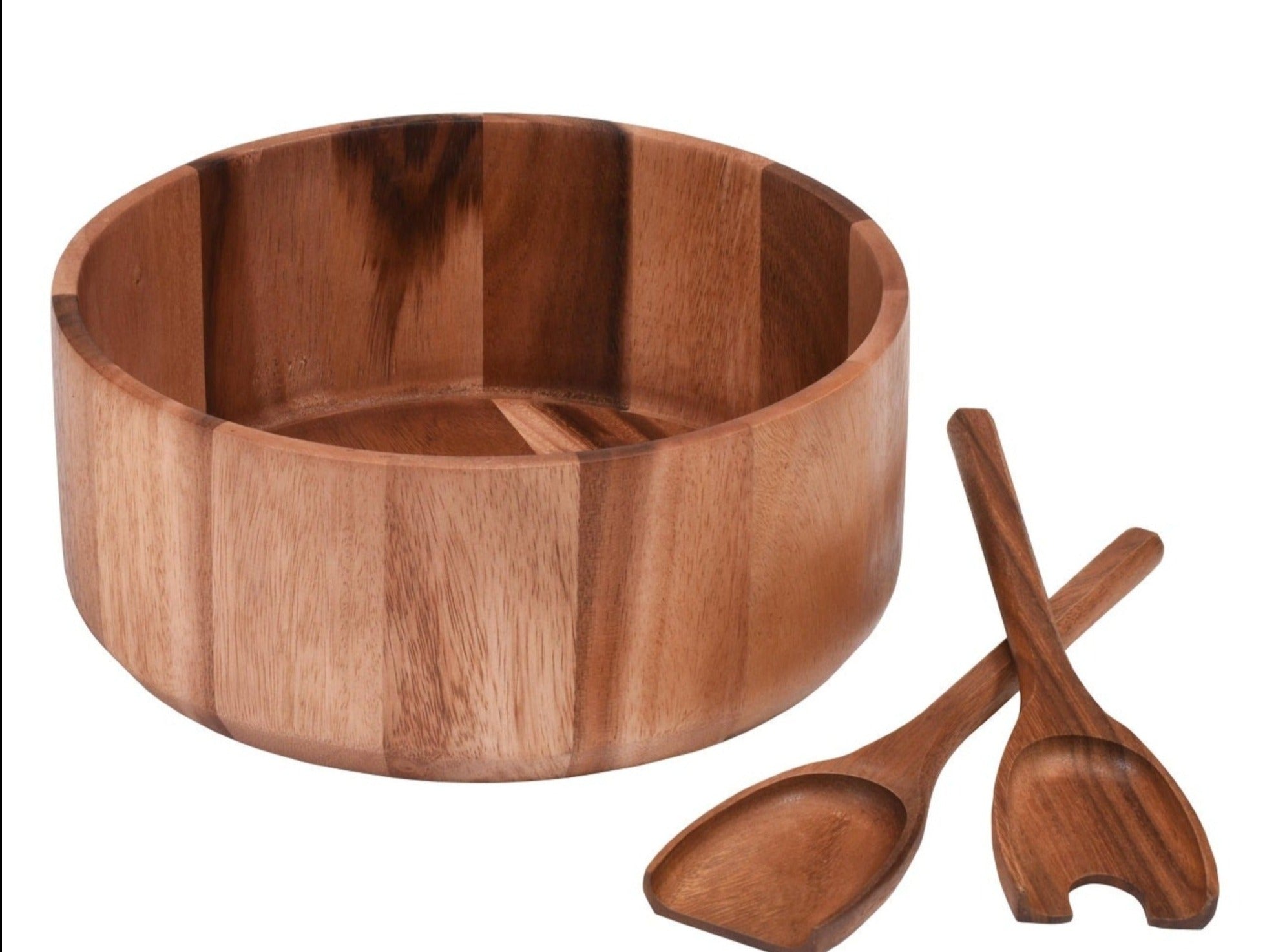 Extra Large Salad Bowl with Servers