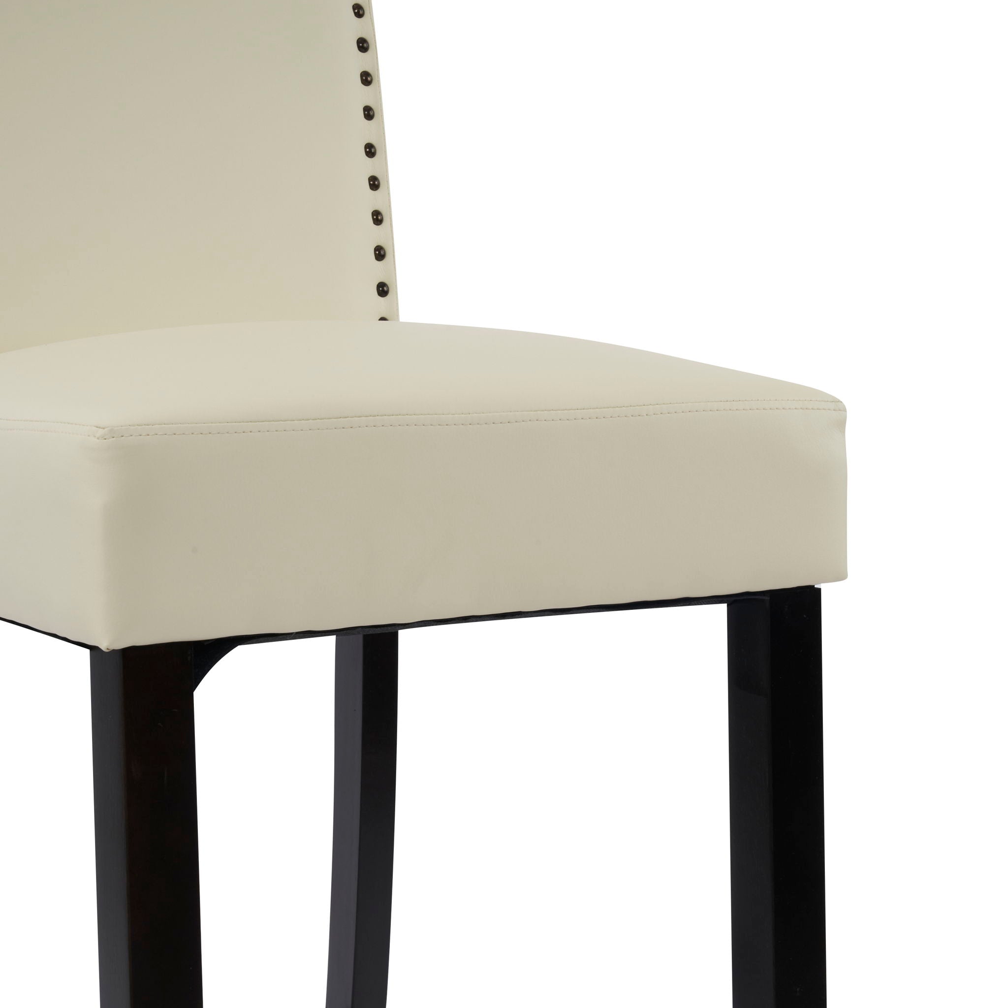 Counter Height Upholstered Bar Stools (Set of 2)