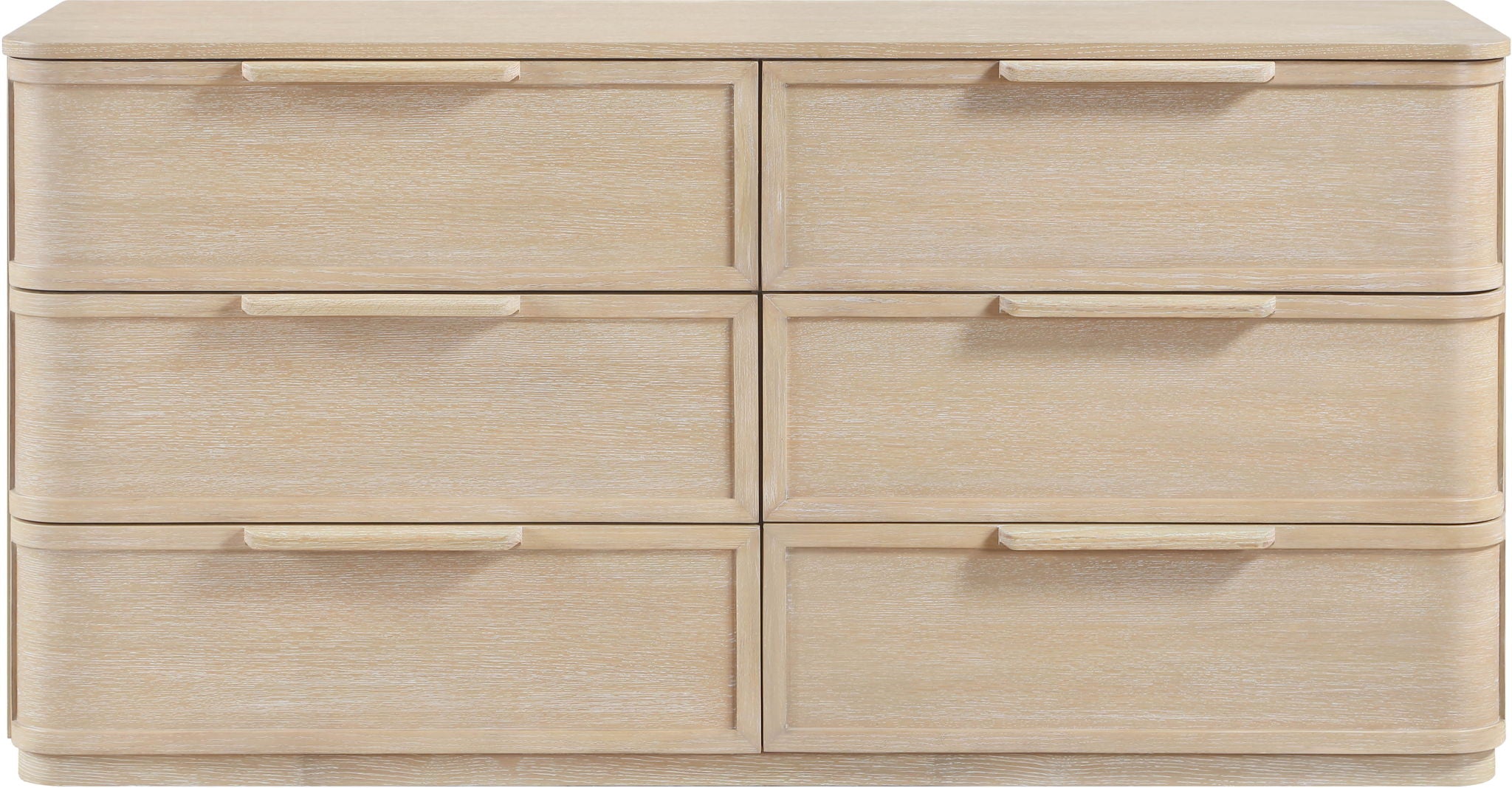 Tiberio - Oak Veneer And Solid Wood Dresser
