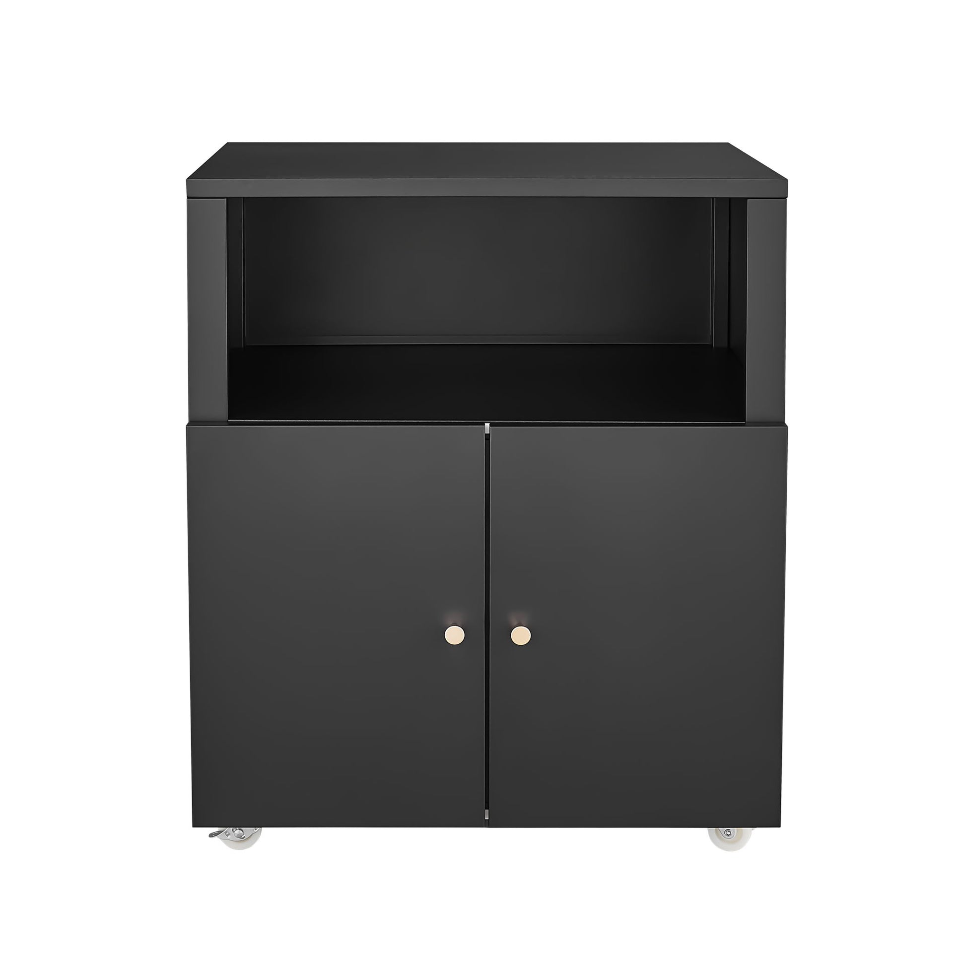 Home Office Printer Stand With Wheels And File Cabinet - Best Buy Furniture