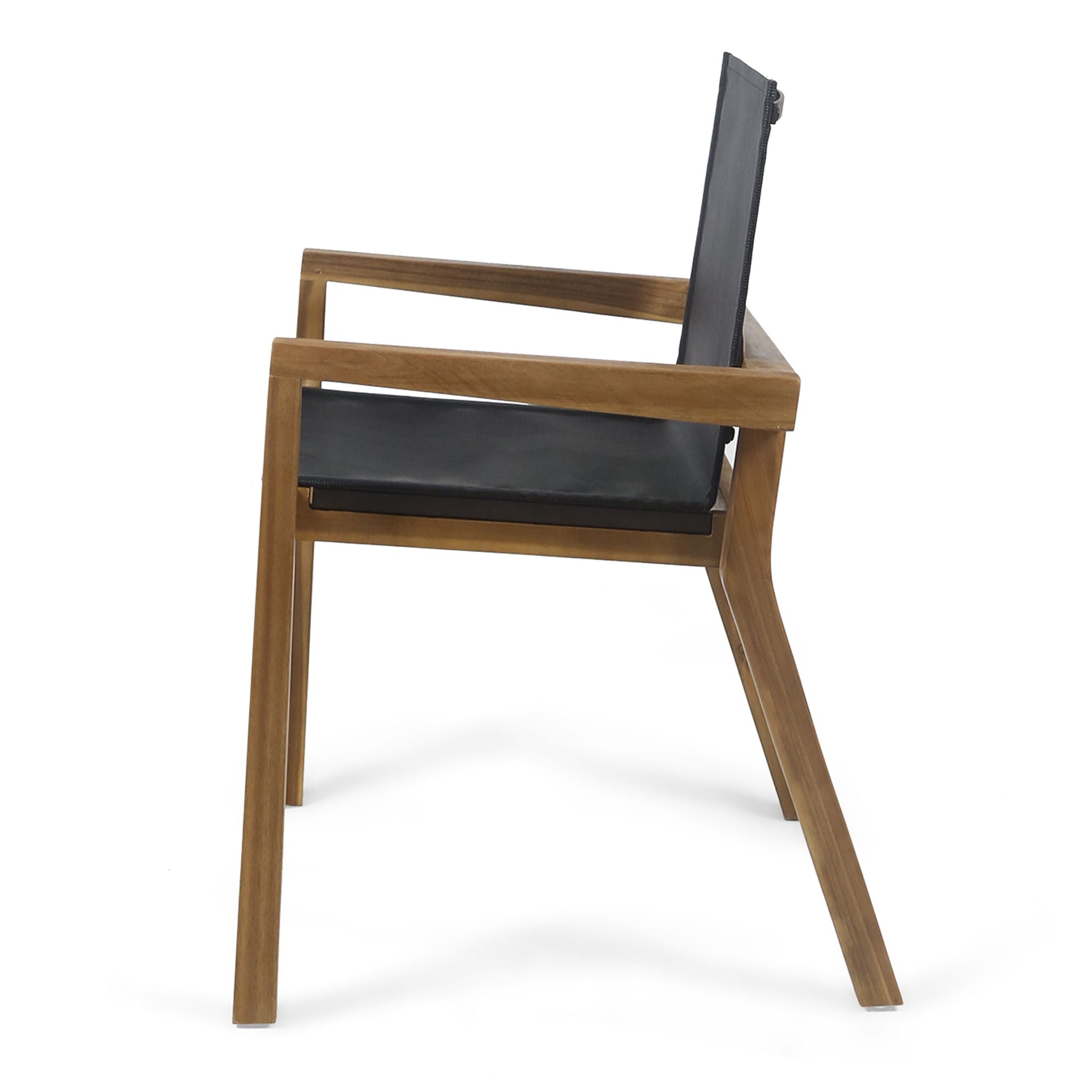 Belfast - Dining Chair With Acacia Wood Frame And Mesh Seating (Set of 2)