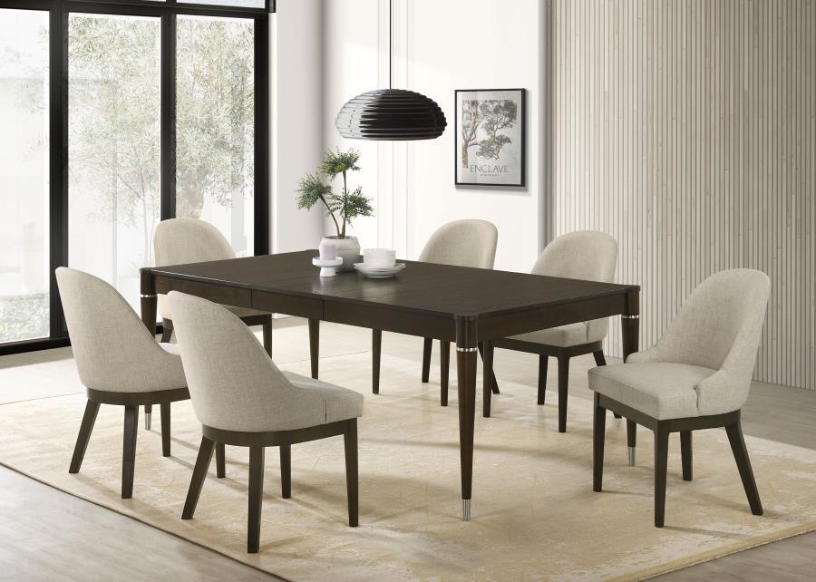 Reseda - Upholstered Dining Side Chair (Set of 2) - Beige