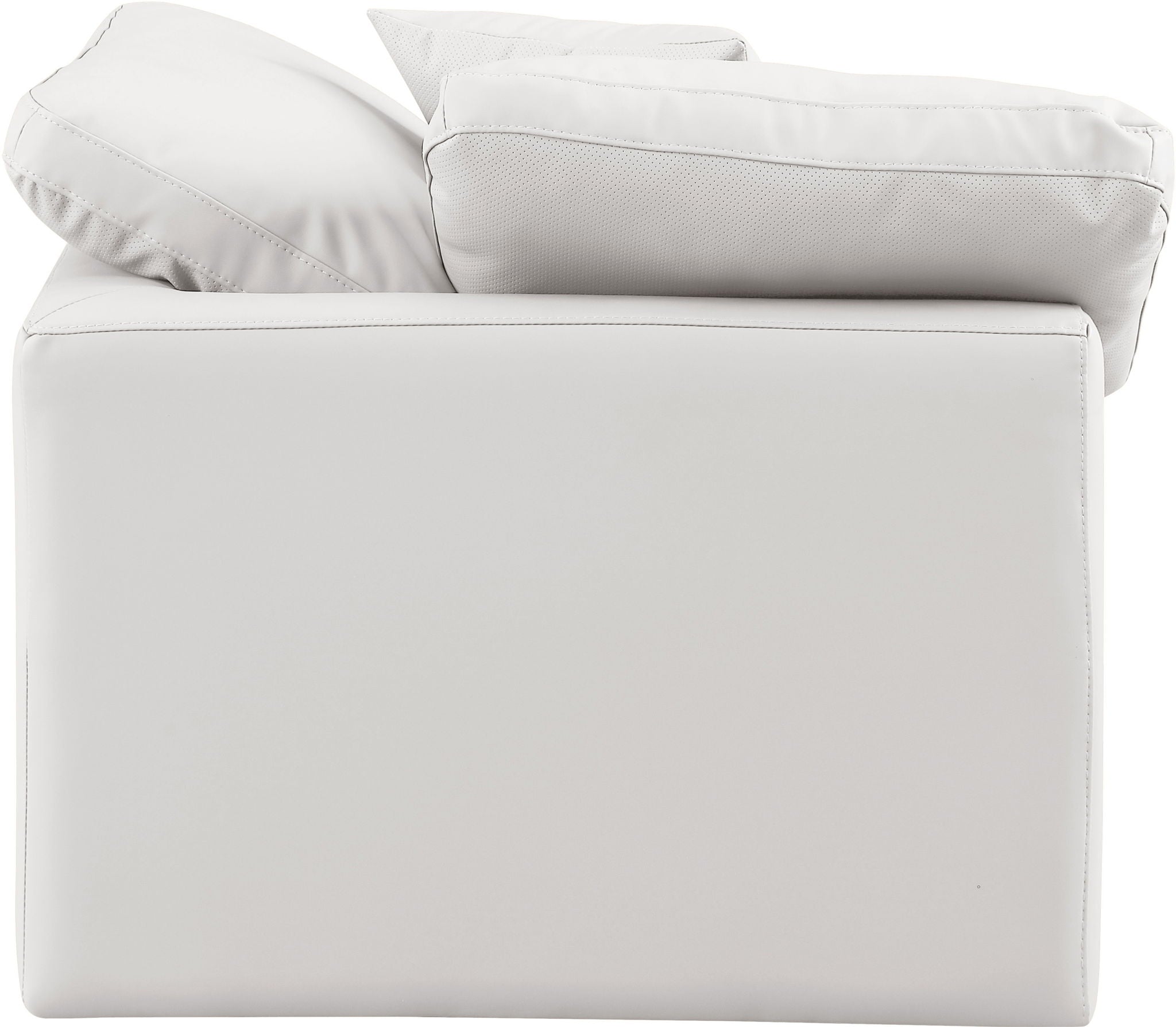 Indulge - Faux Leather Corner Chair - Best Buy Furniture