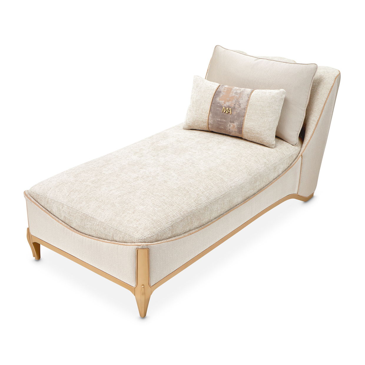 La Terrazza - Chaise - Cappuccino / Light Champagne
