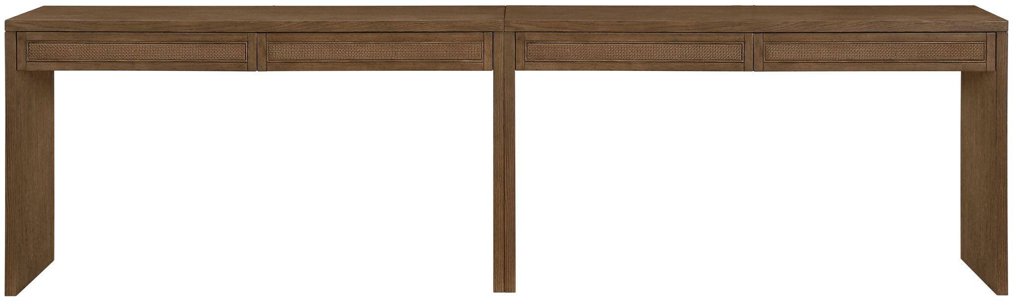 Avro - Solid Wood And Oak Veneer Desk