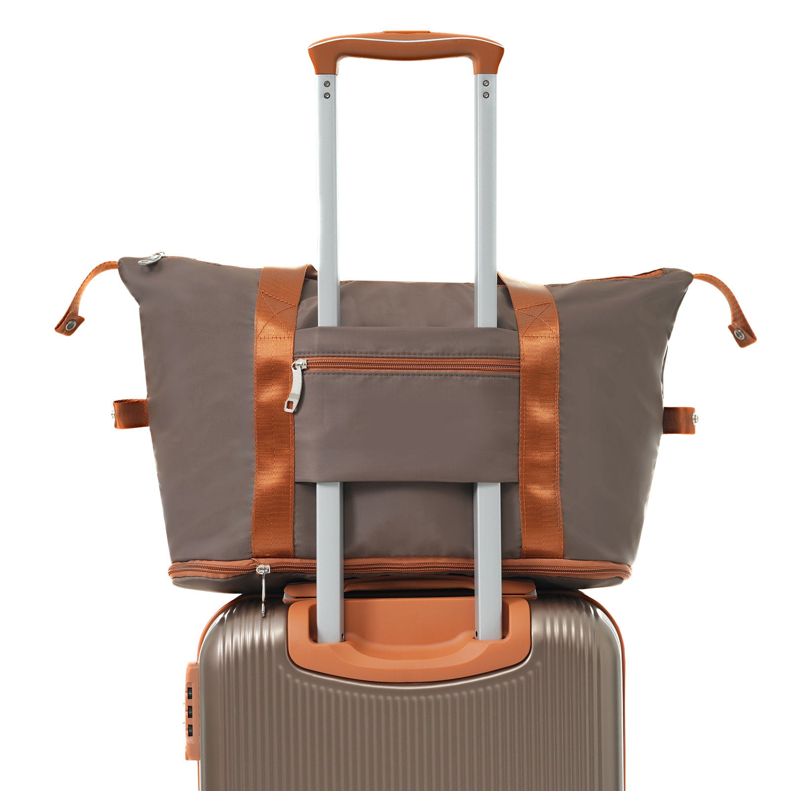 Hardshell Luggage Sets 3 Piece Carry On Suitcase Double Spinner Wheels With Tsa Lock
