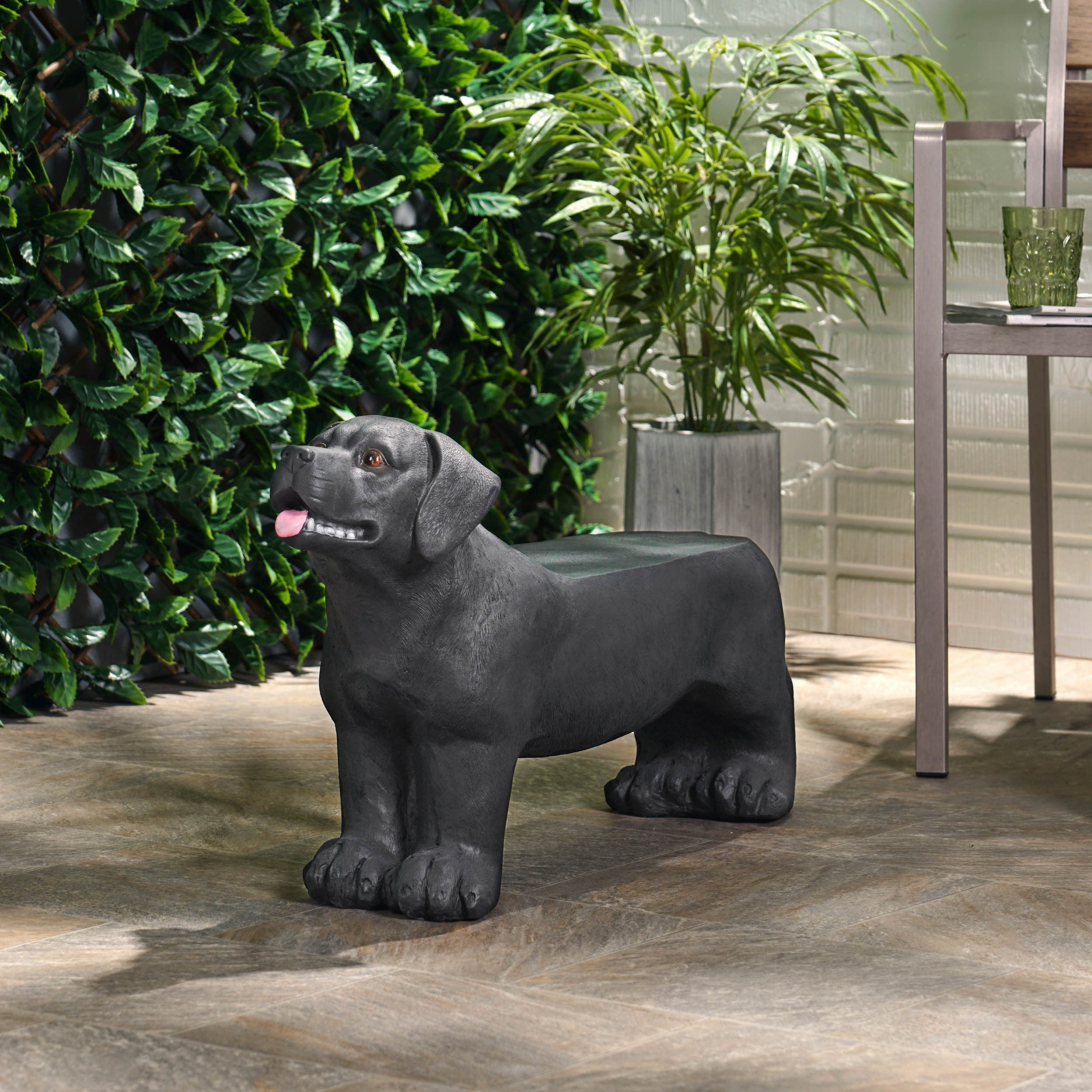 Labrador Garden Companion Bench