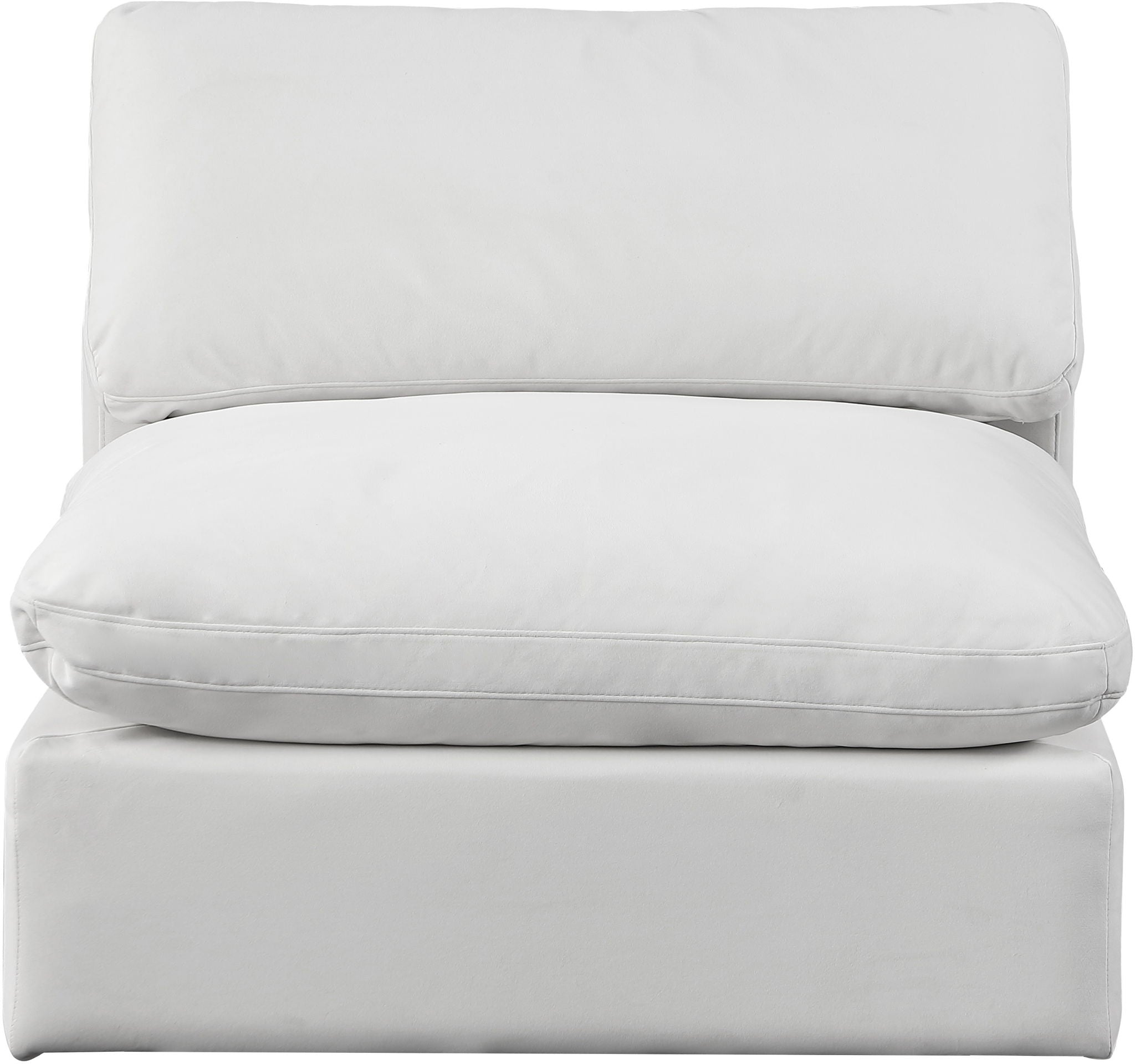 Comfy - Velvet Armless Chair