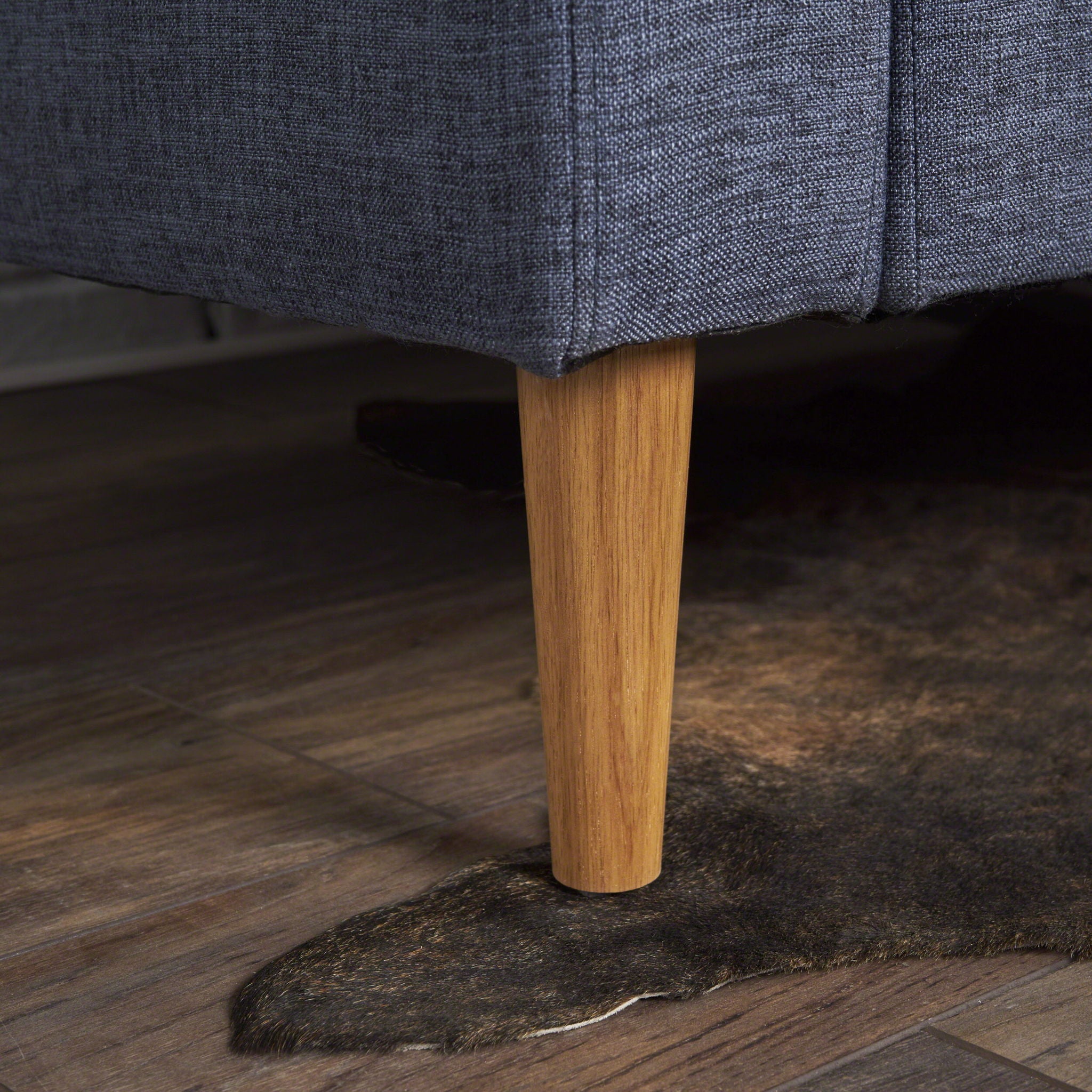 Nebulize - Upholstered Fabric Club Chair With Button Tufted And Square Off Arm And Back