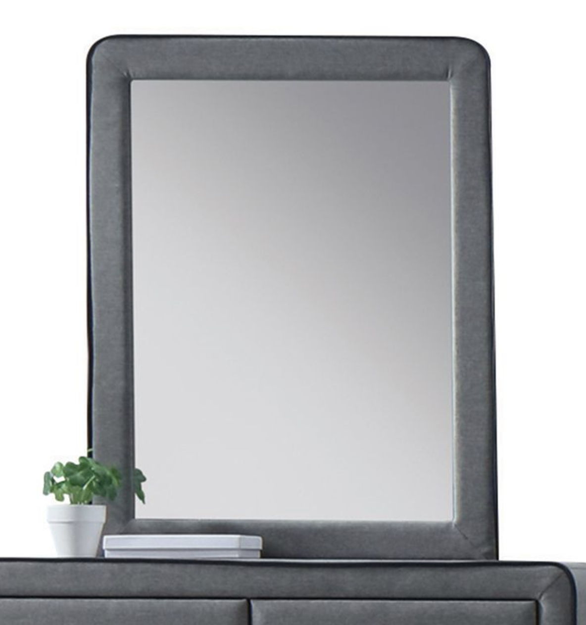 Valda - Mirror - Light Gray - Best Buy Furniture