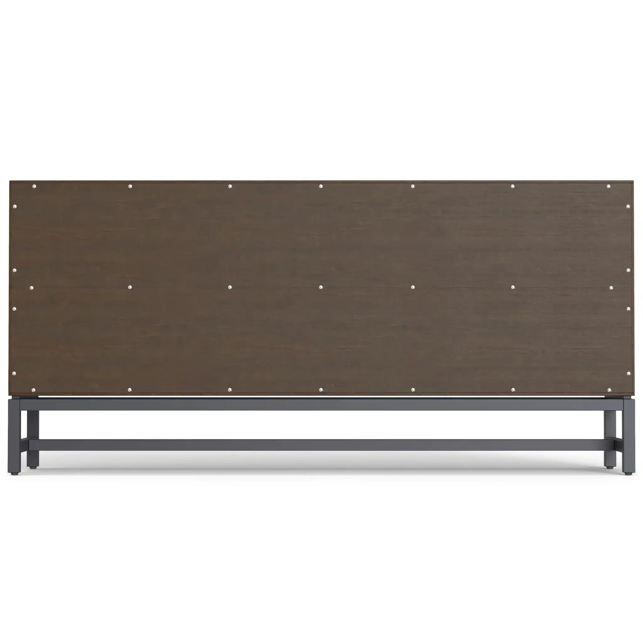 Banting - Low Wide Bookcase - Walnut Brown