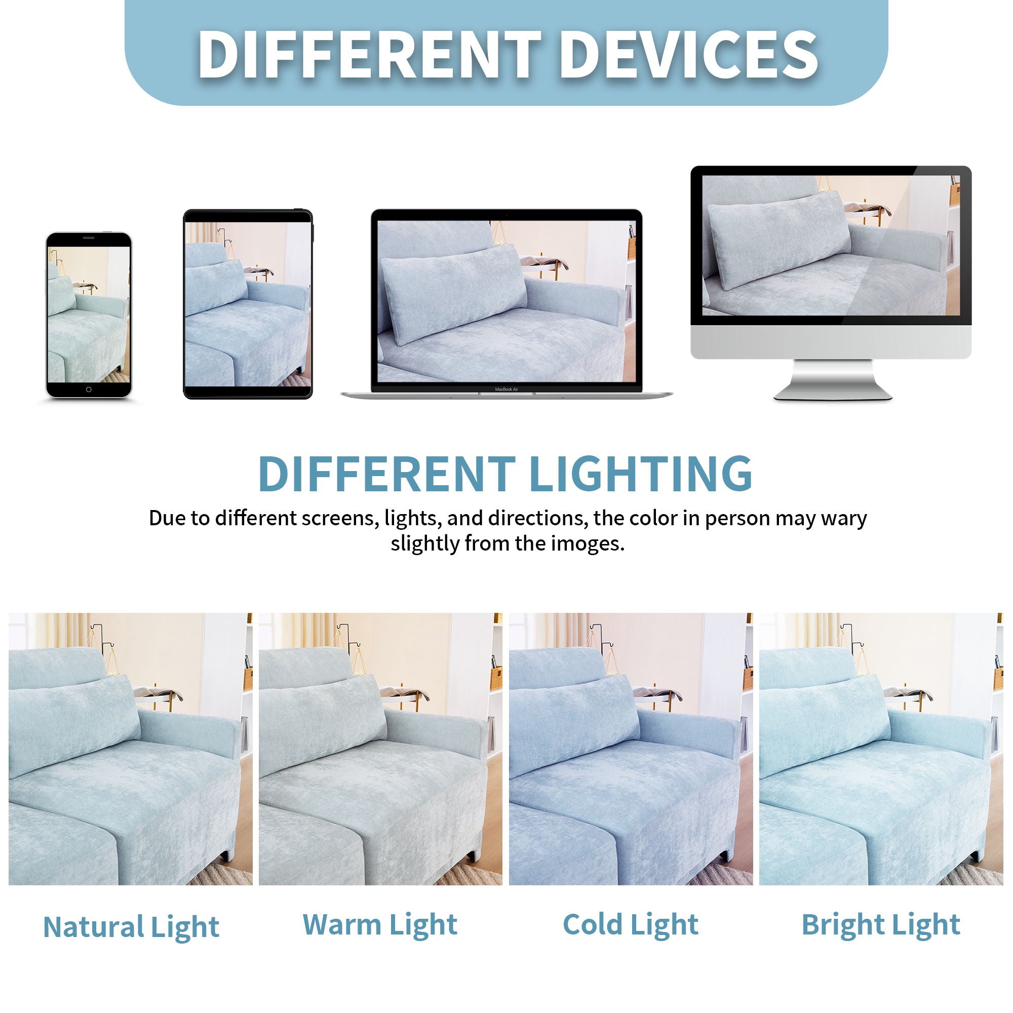 Stylish Sofa With Ottoman And Lumbar Pillows, Ergonomic Design