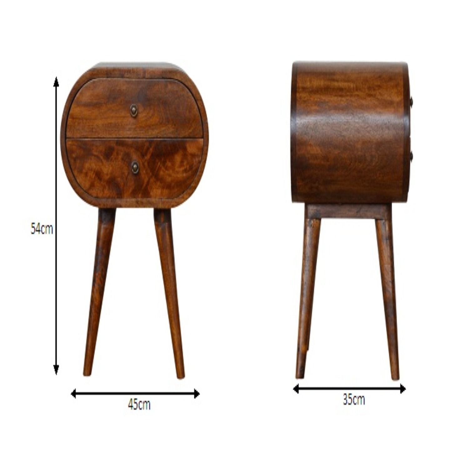 Circular Nightstand - Best Buy Furniture