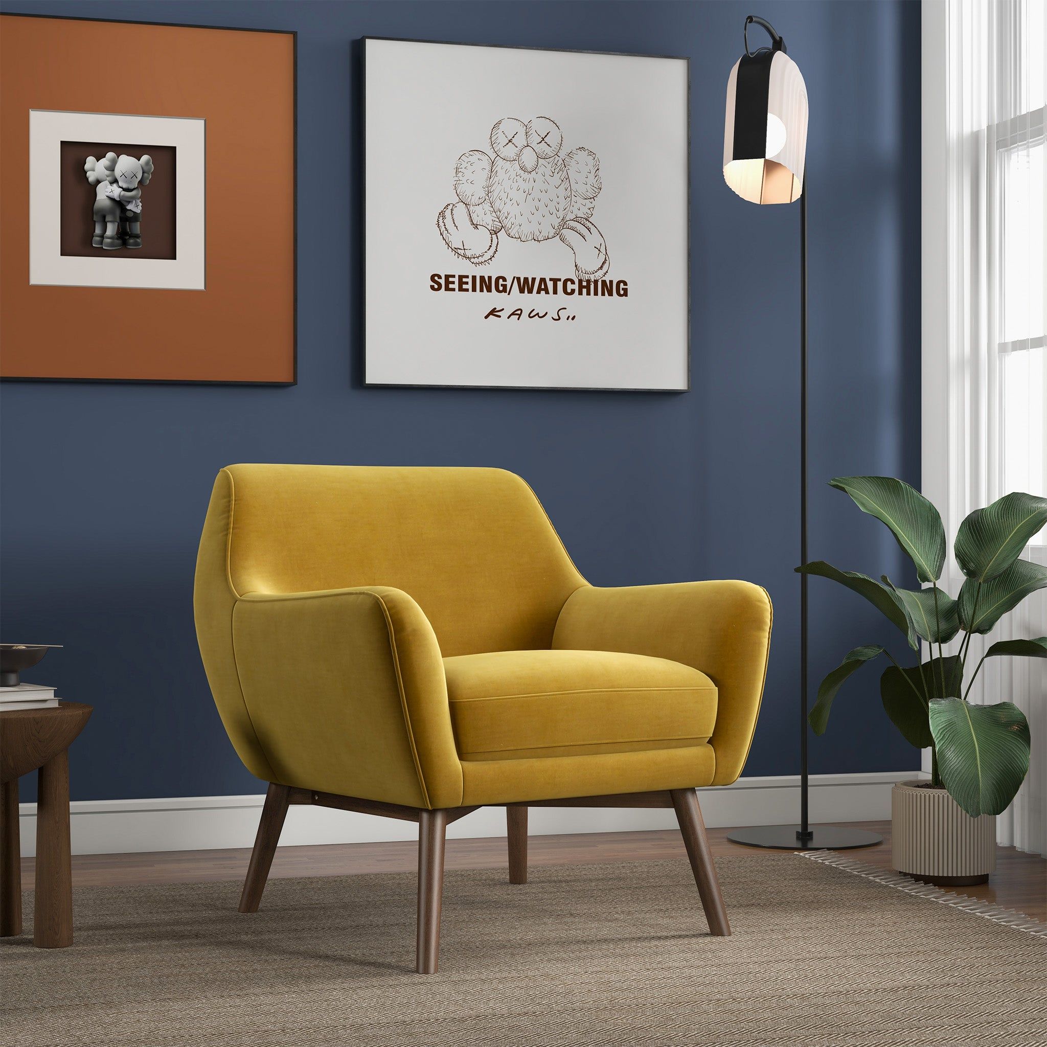 Brayden - Mid-Century Moder Armchair