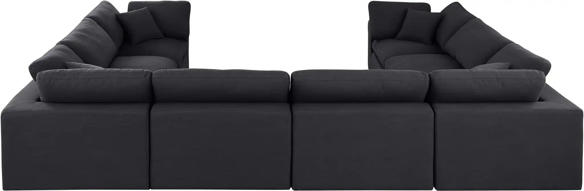 Comfy - 8 Piece Linen Modular Sectional