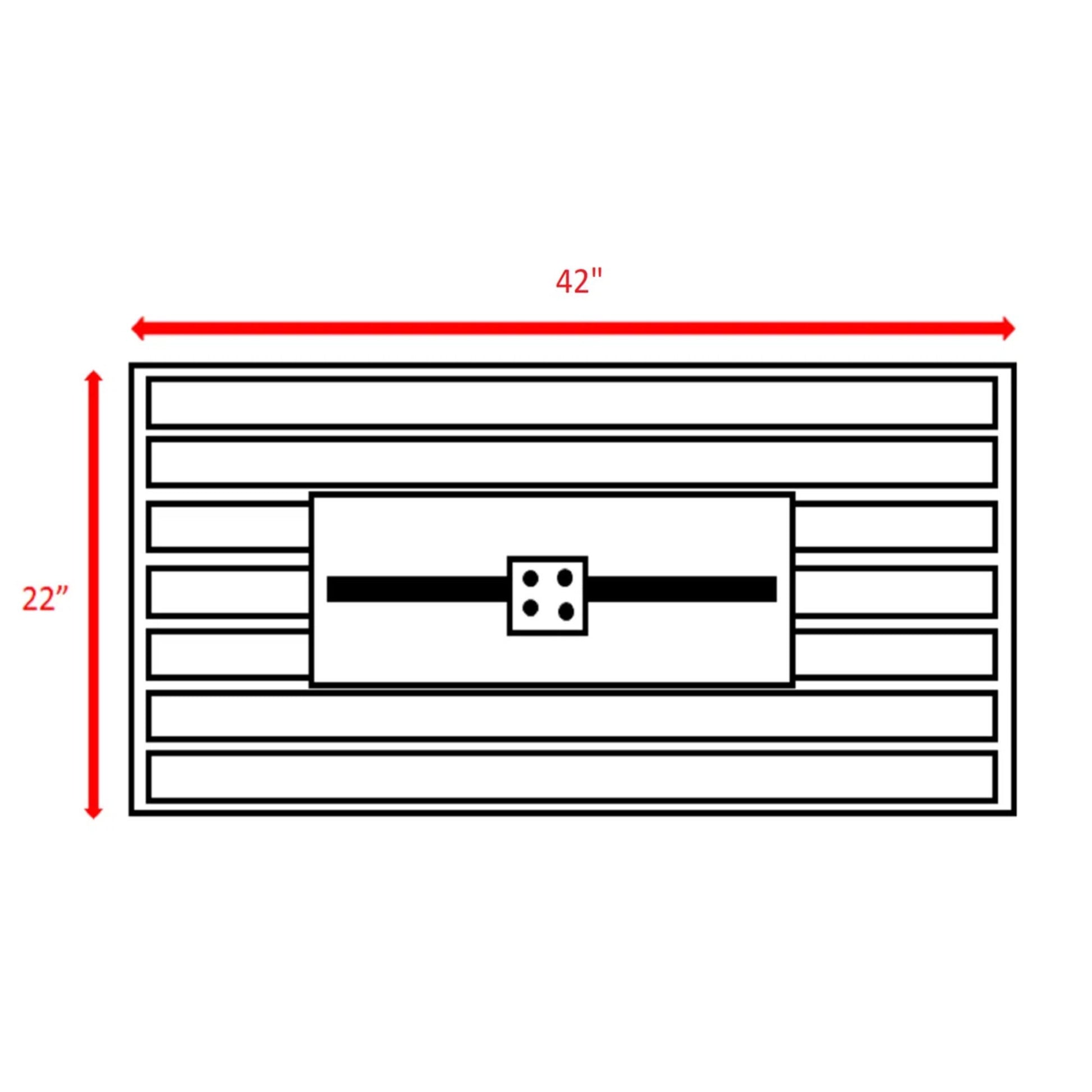 Rectangle Fire Pit, Fuel Versatility - Black - Best Buy Furniture