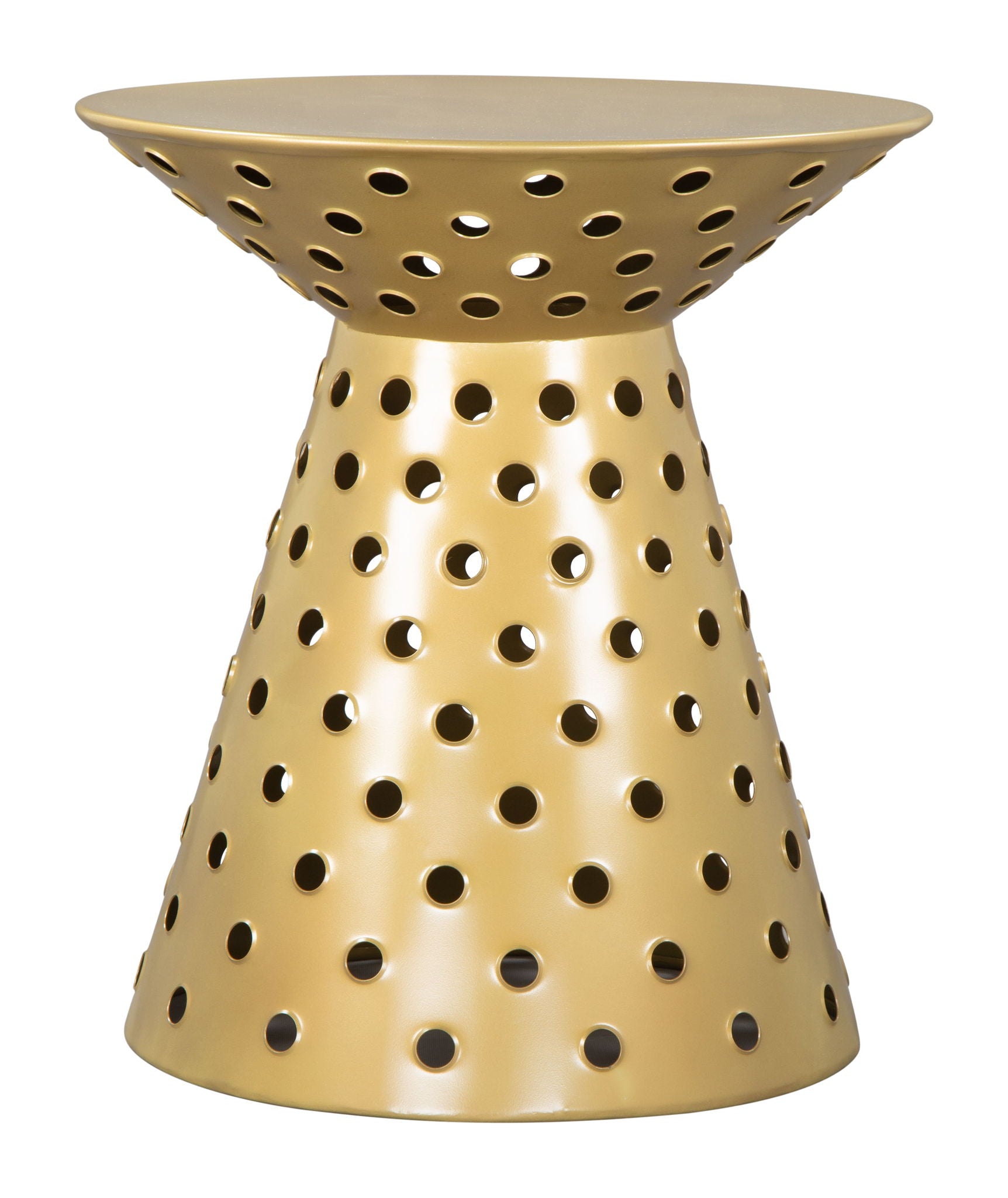 Proton - Side Table - Gold