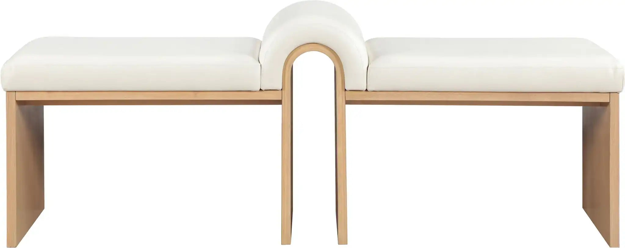 Delphine - Bench - Natural Base