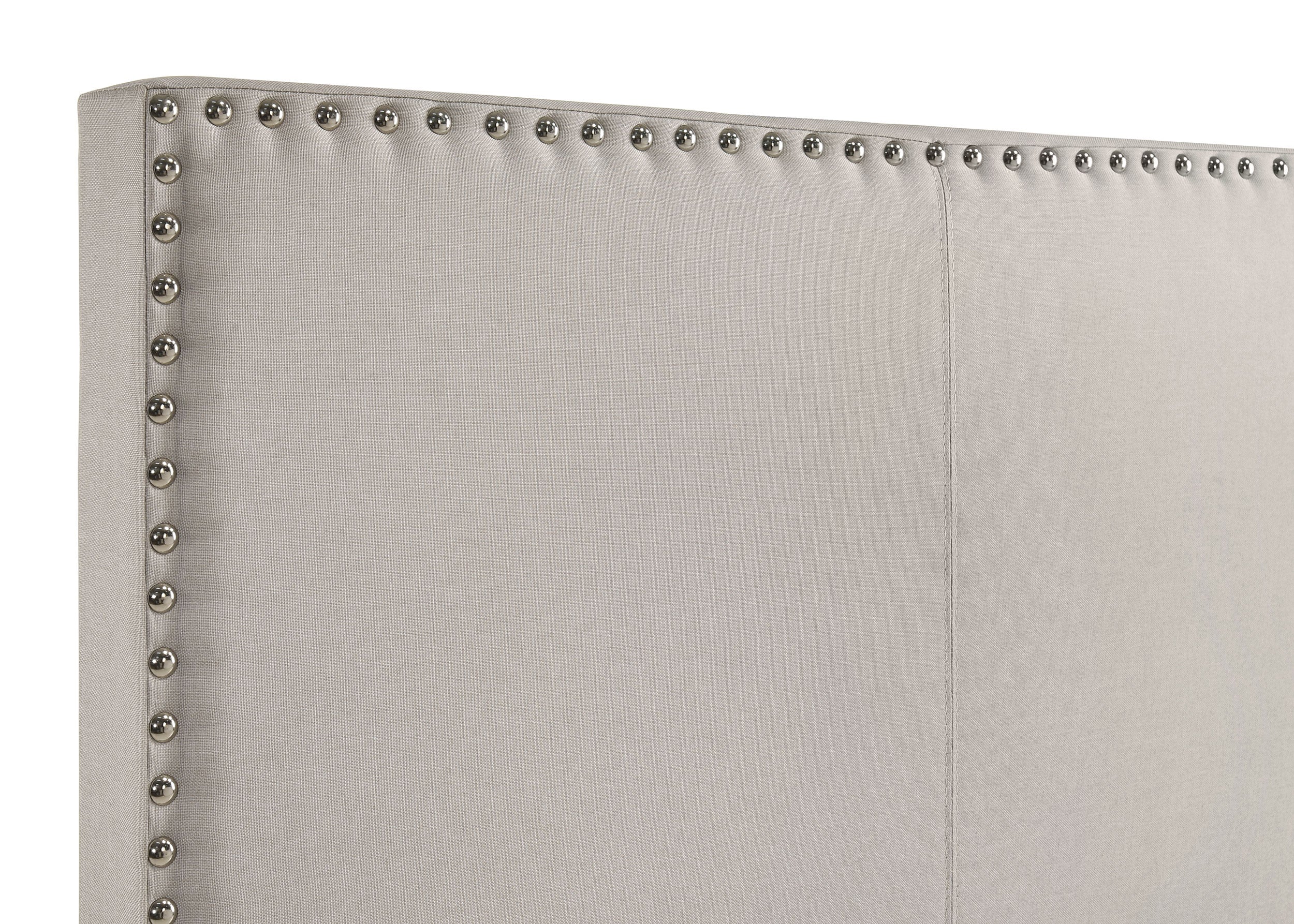 Boyd Upholstered Full Panel Bed Ivory-CoasterEveryday