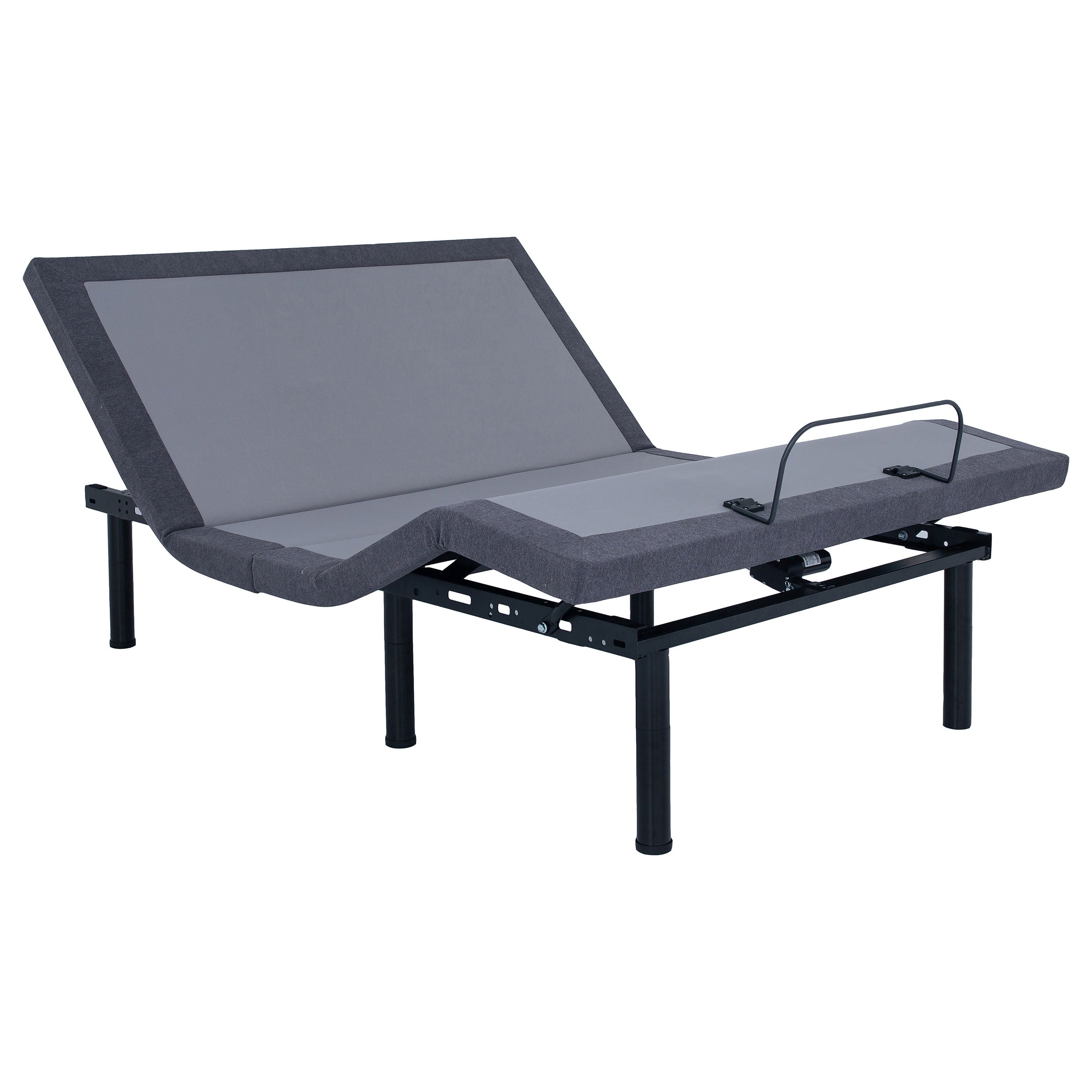 Clara Queen Adjustable Bed Base Grey and Black-CoasterEveryday