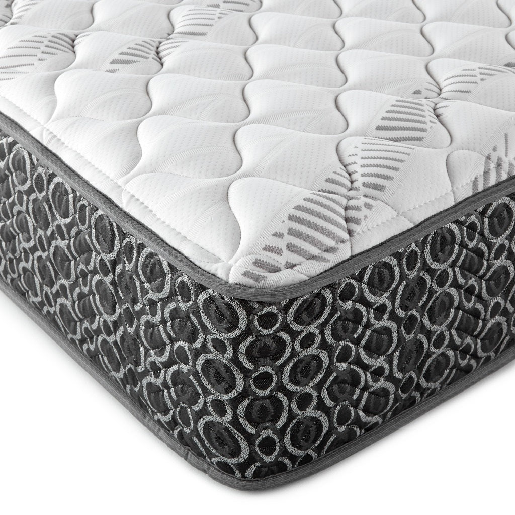 Hayes Twin Firm Tight Top Hybrid Mattress White-