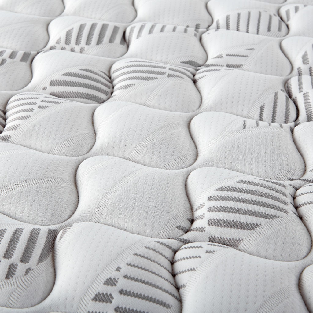 Hayes Twin Firm Tight Top Hybrid Mattress White-